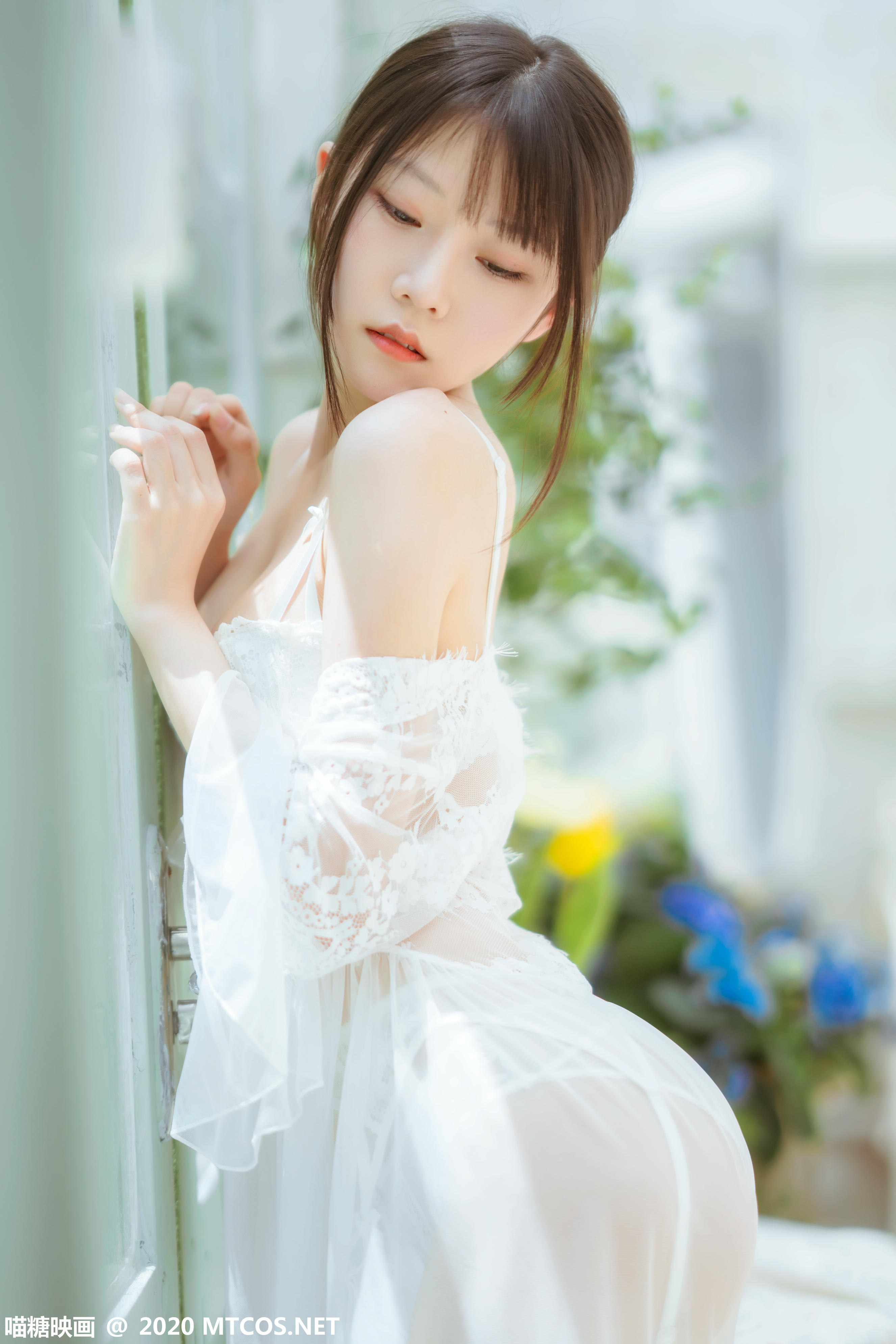 [喵糖映画] VOL.197 白裙轻纱[50P／1.13GB]_第3集