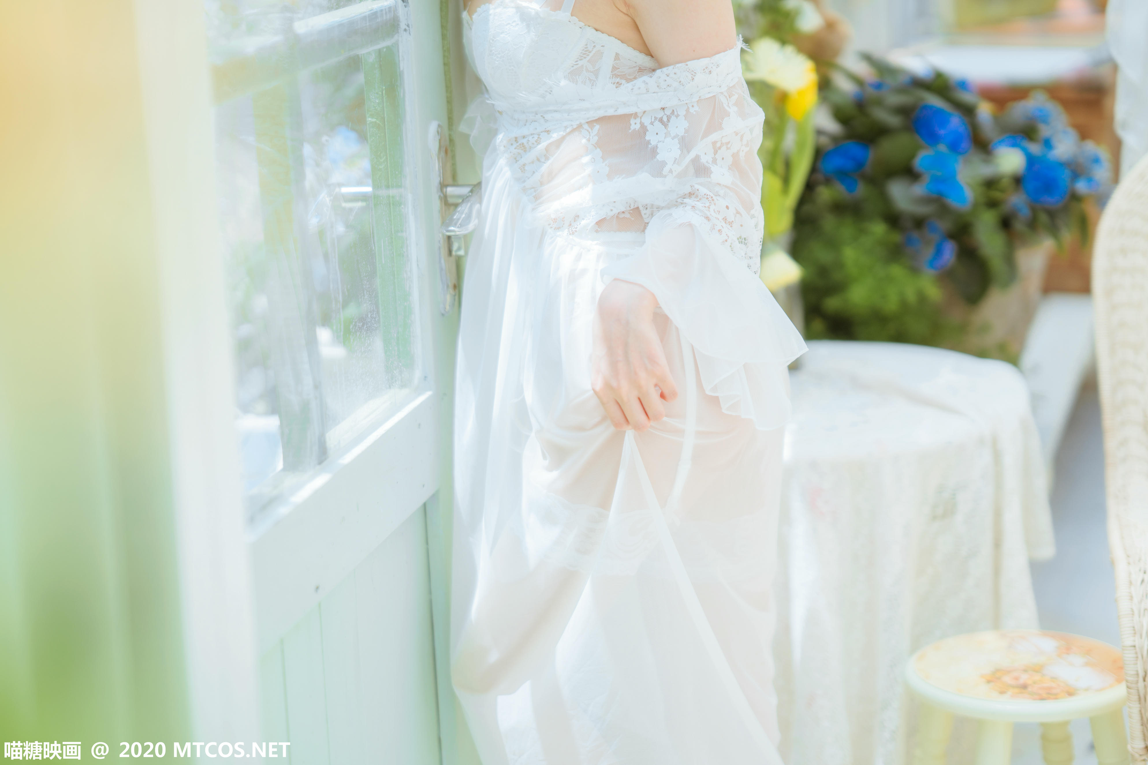 [喵糖映画] VOL.197 白裙轻纱[50P／1.13GB]_第3集