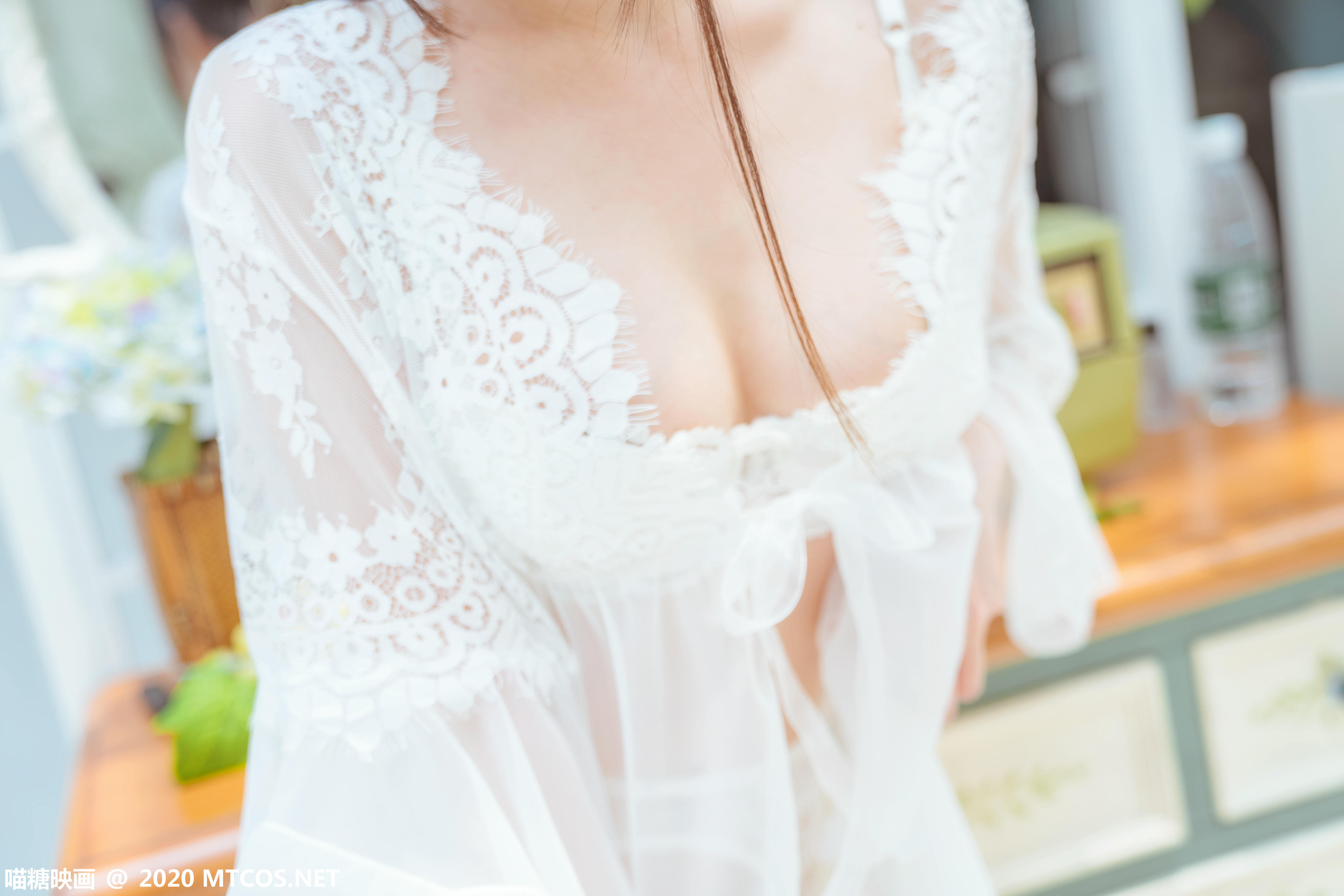 [喵糖映画] VOL.197 白裙轻纱[50P／1.13GB]_第1集