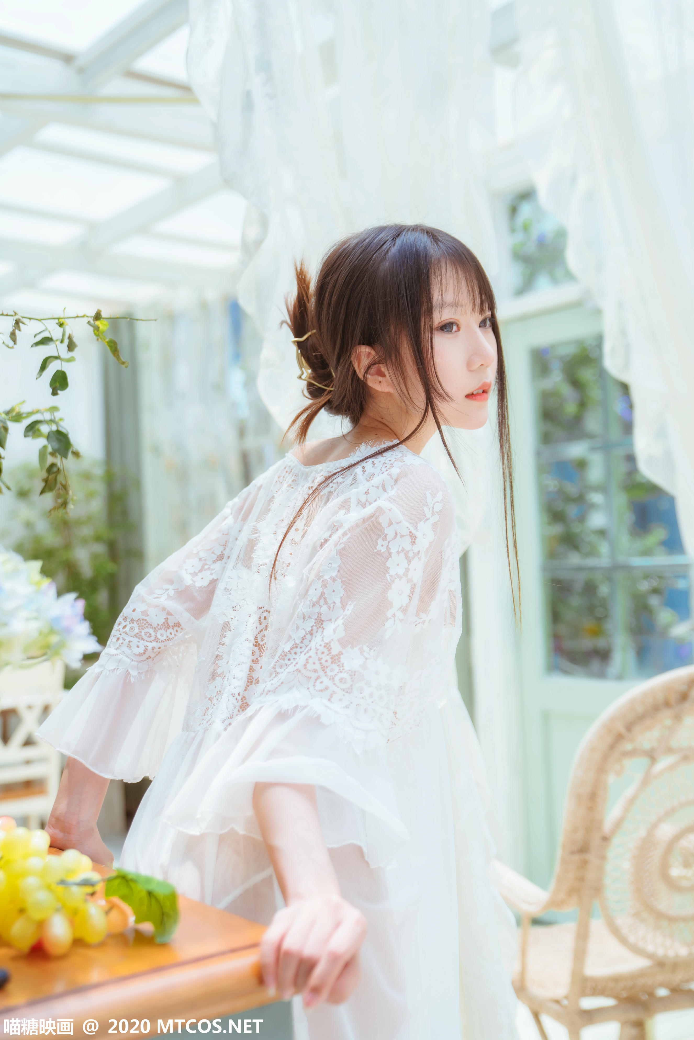 [喵糖映画] VOL.197 白裙轻纱[50P／1.13GB]_第1集