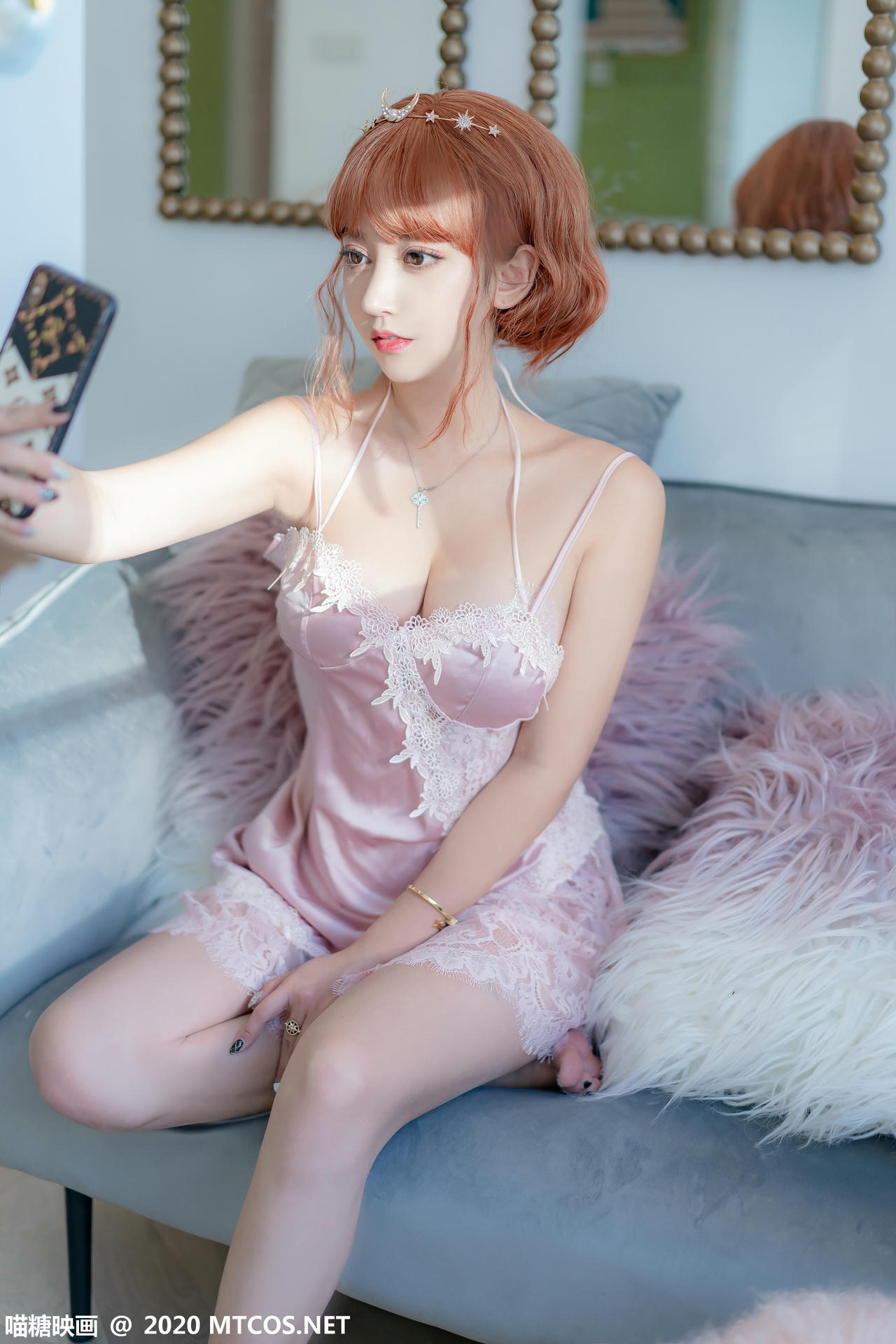 [喵糖映画] VOL.198 粉色睡裙[30P／124MB]_第1集