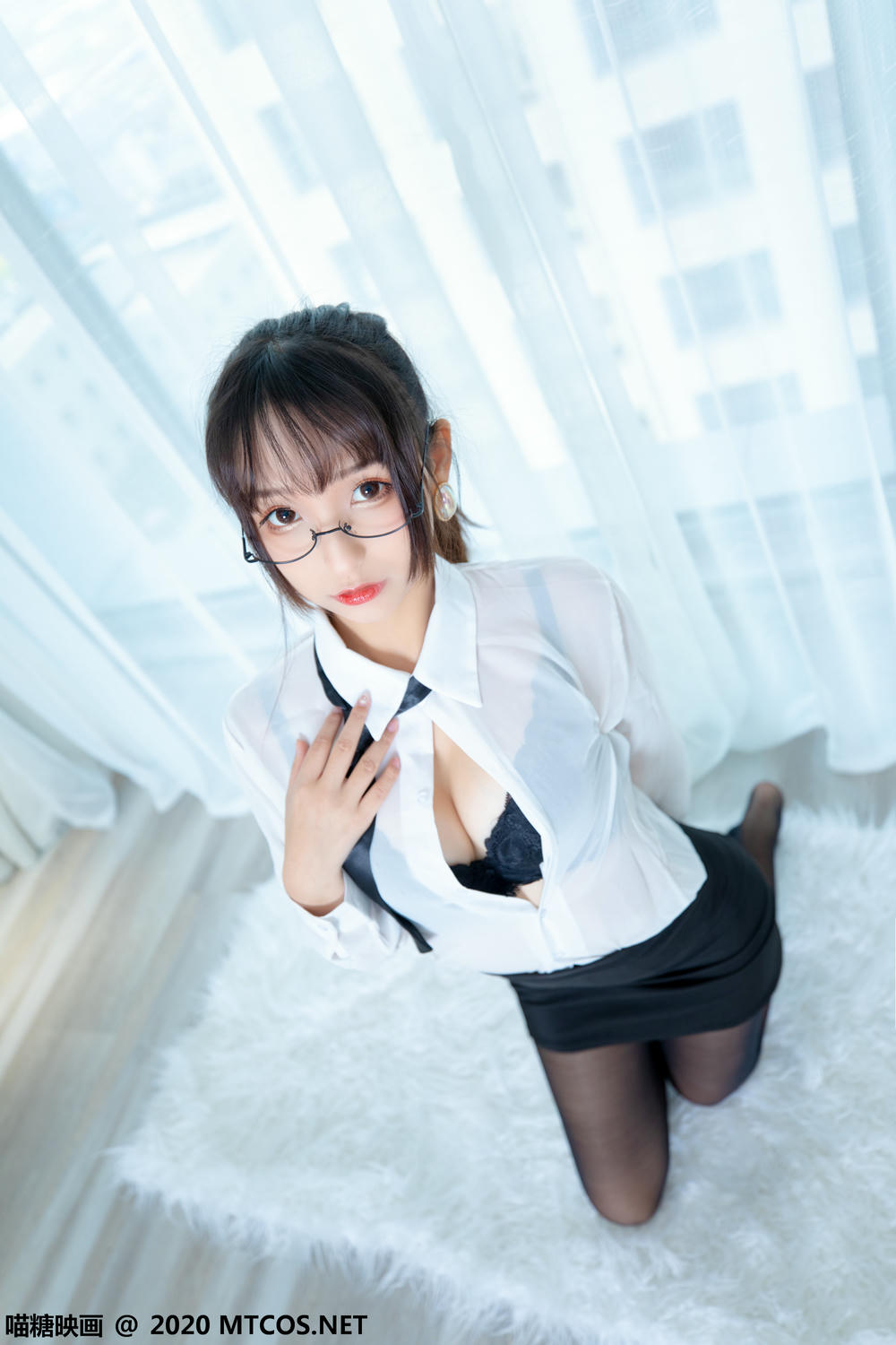 [喵糖映画] VOL.202 OL制服裙[70P／191MB]_第3集