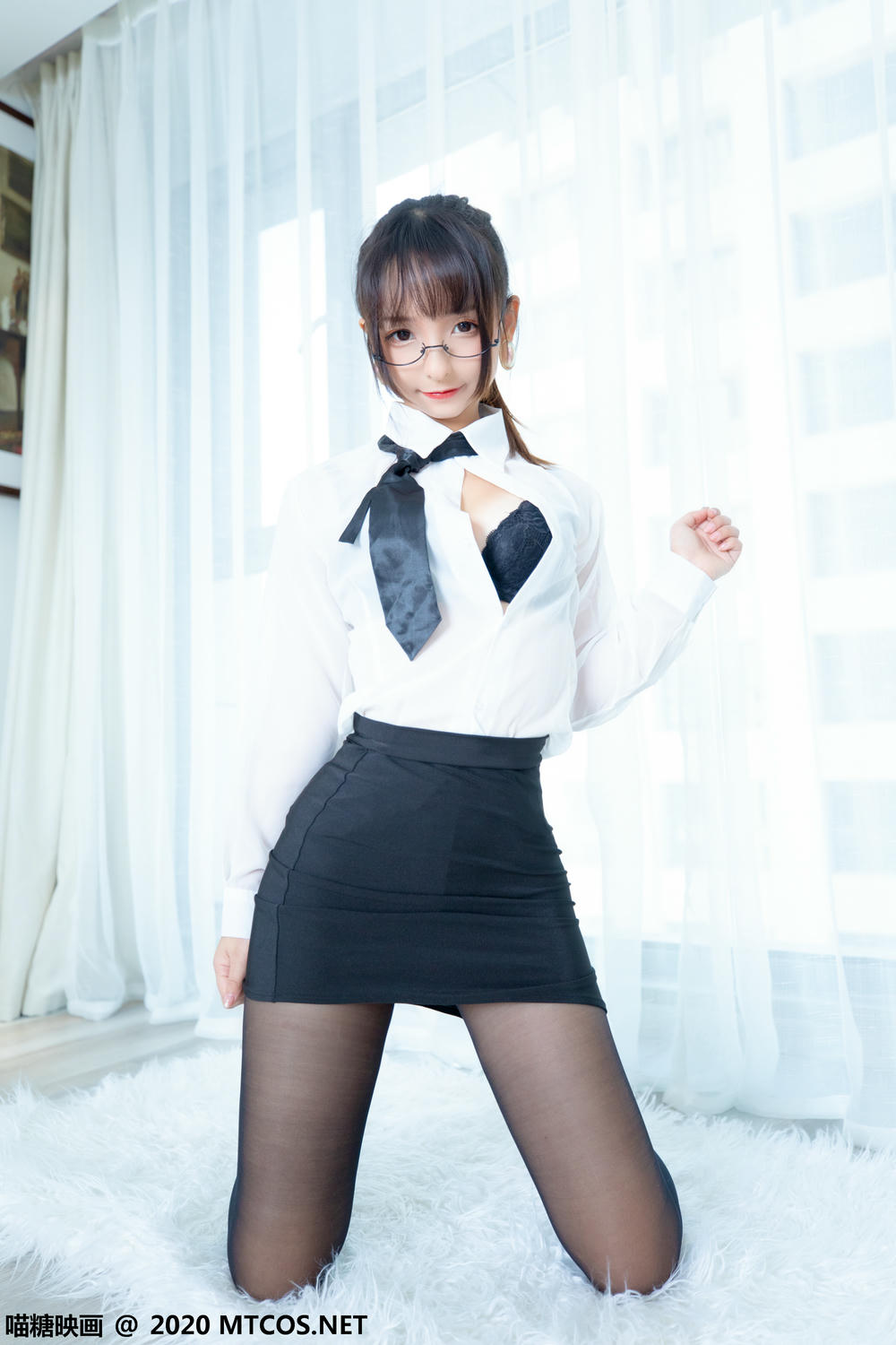 [喵糖映画] VOL.202 OL制服裙[70P／191MB]_第3集