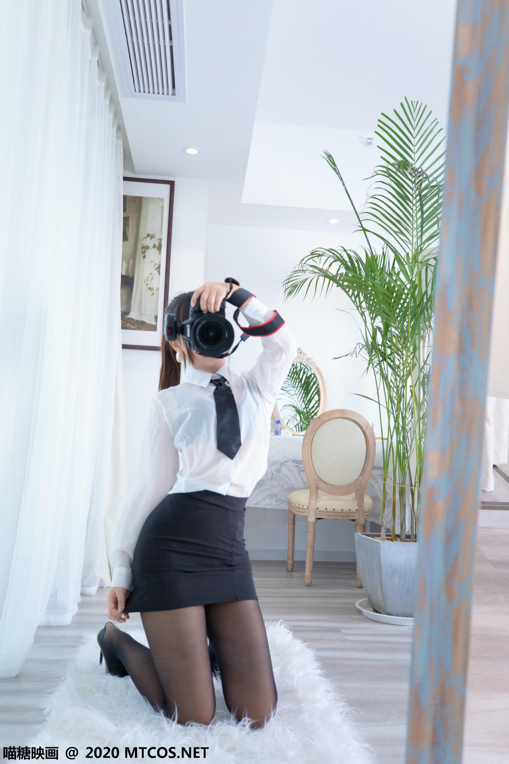 [喵糖映画] VOL.202 OL制服裙[70P／191MB]_第4集