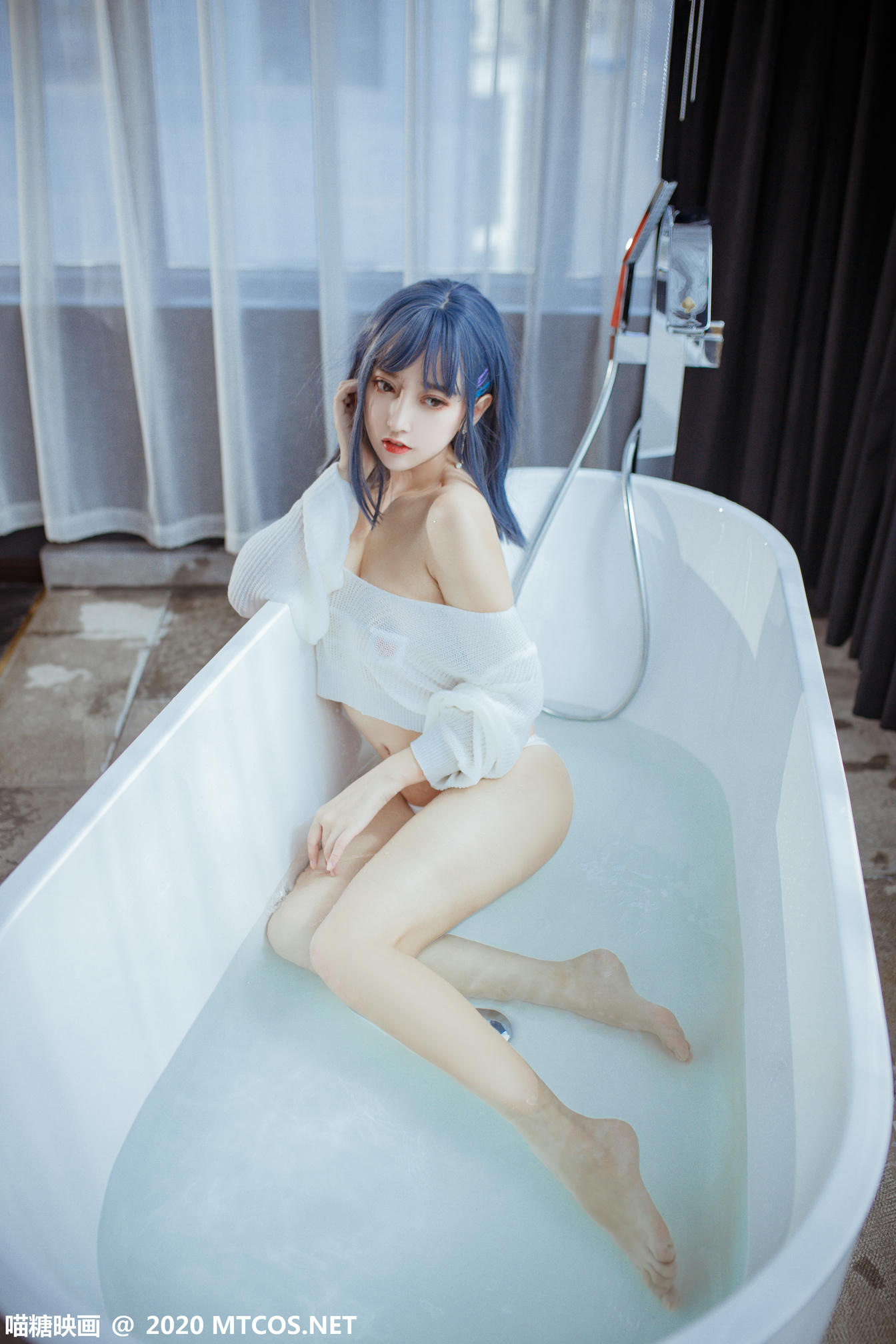 [喵糖映画] VOL.203 浴缸泳衣[27P／289MB]_第1集