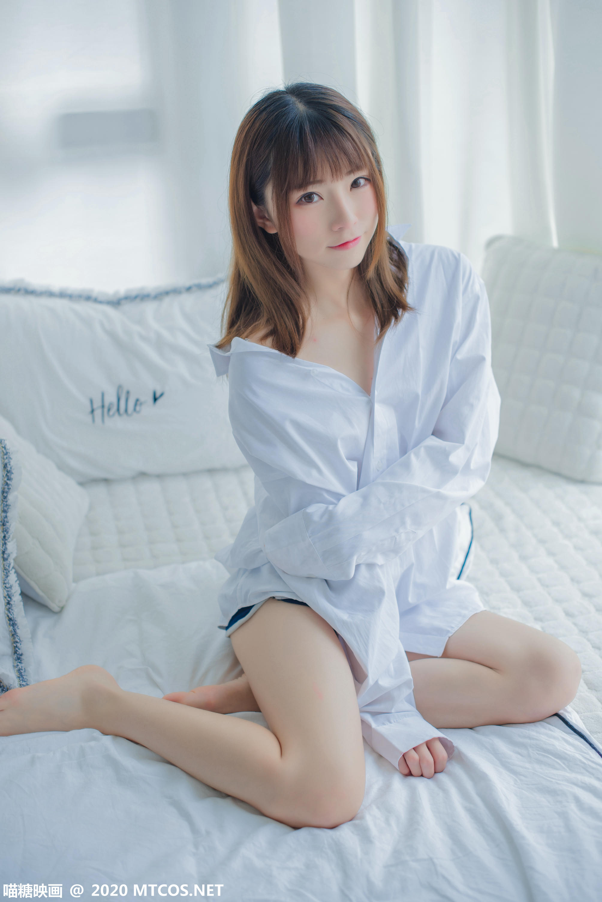 [喵糖映画] VOL.209 男友的白衬衫[48P／359MB]_第2集