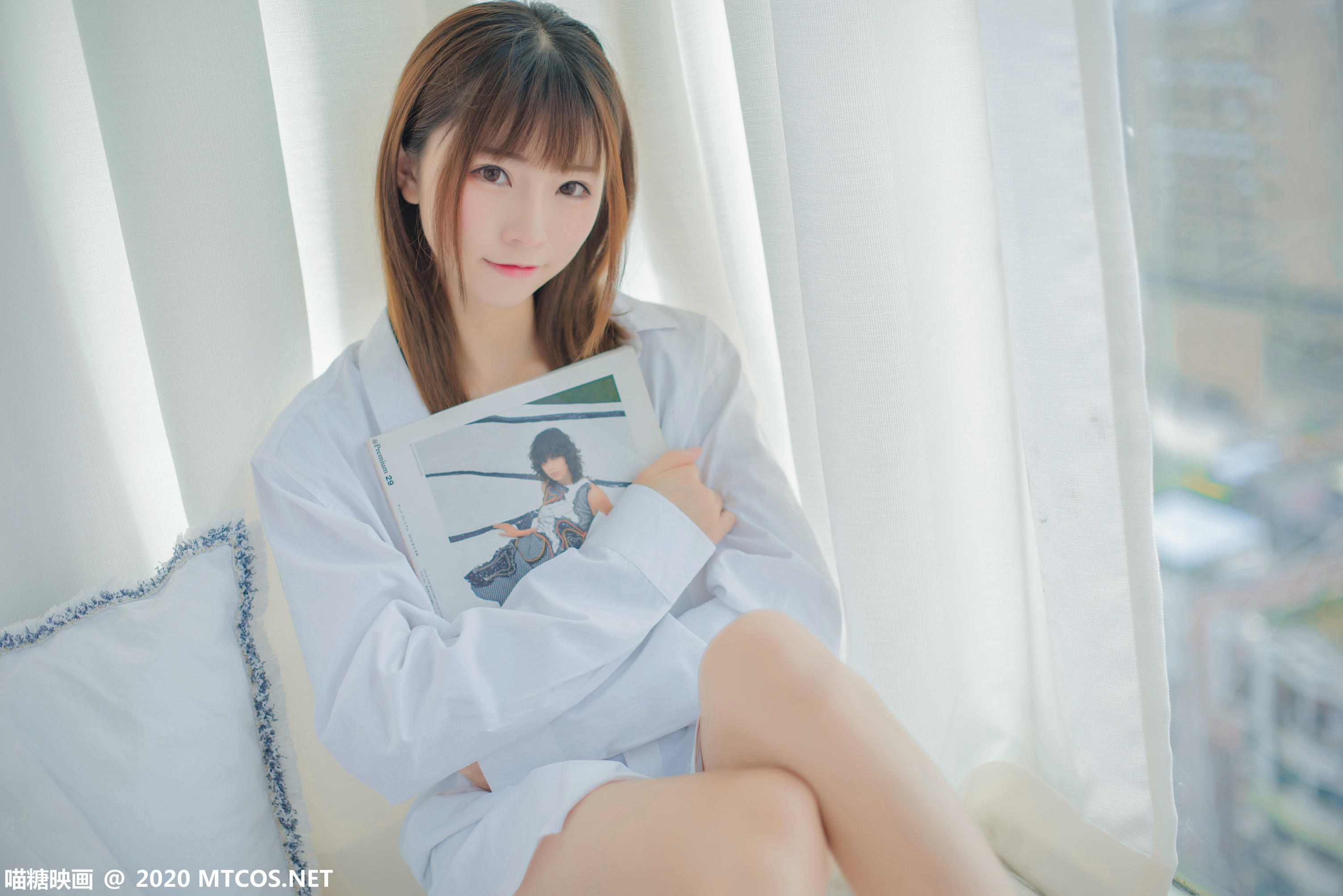 [喵糖映画] VOL.209 男友的白衬衫[48P／359MB]_第2集