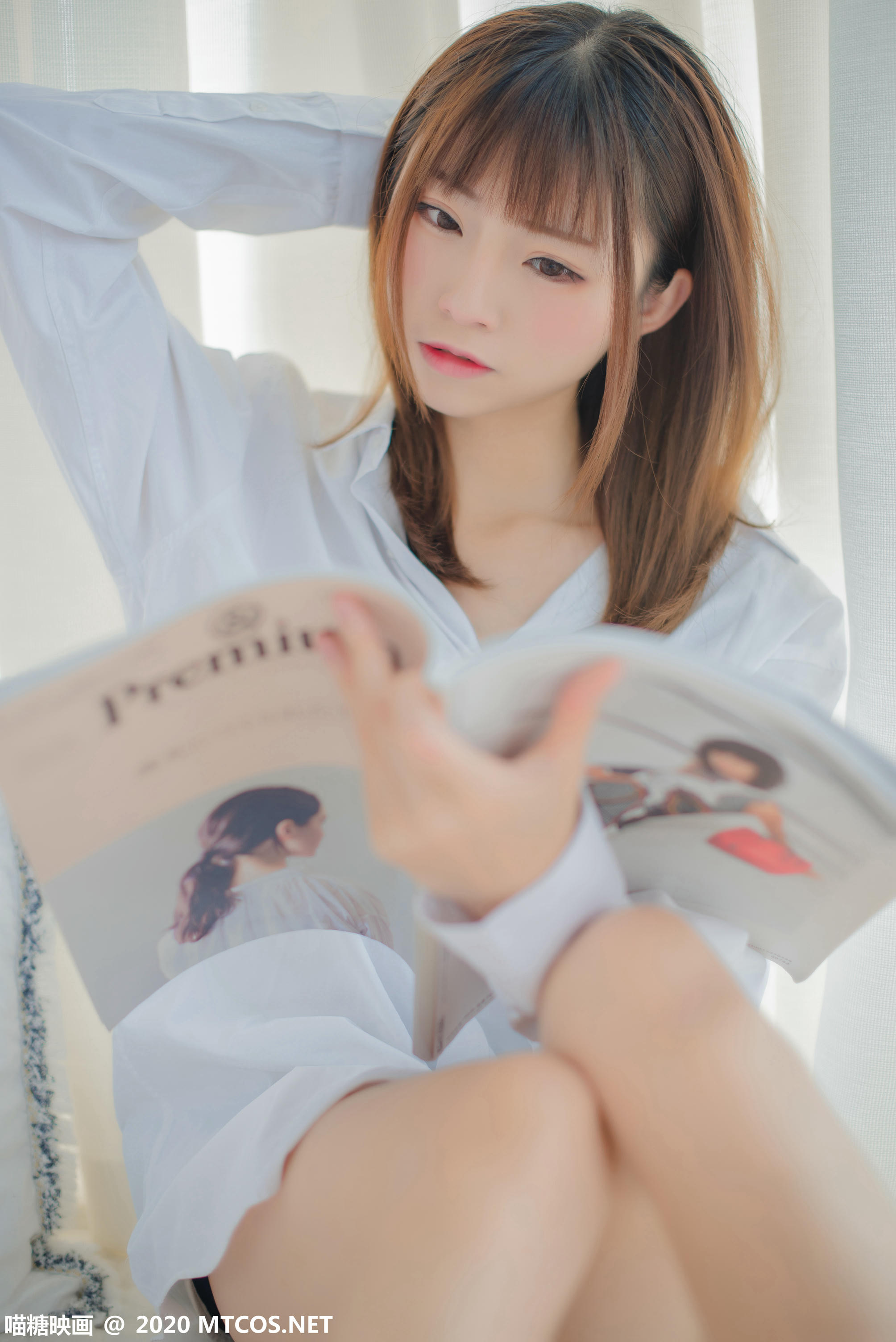 [喵糖映画] VOL.209 男友的白衬衫[48P／359MB]_第2集