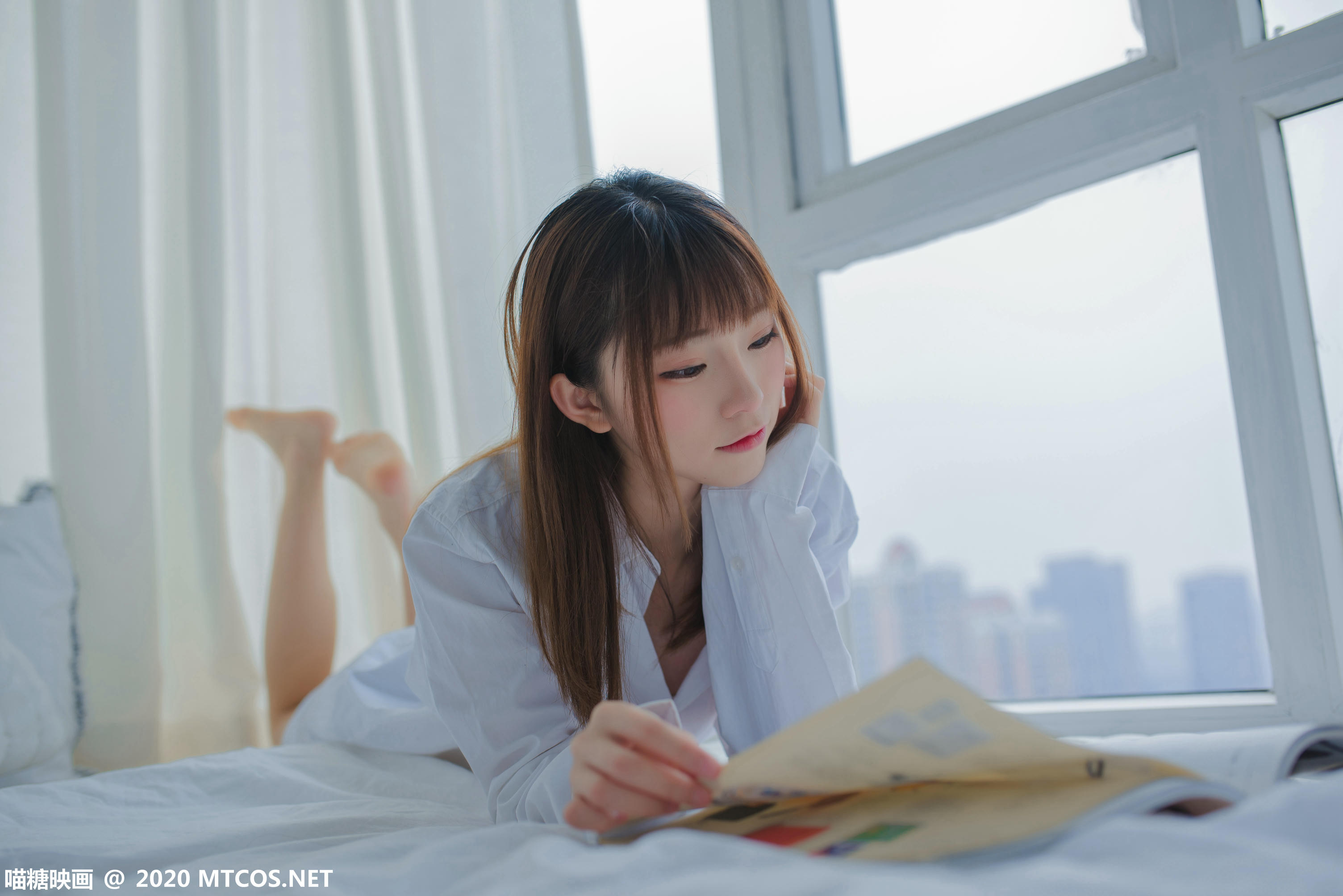 [喵糖映画] VOL.209 男友的白衬衫[48P／359MB]_第3集