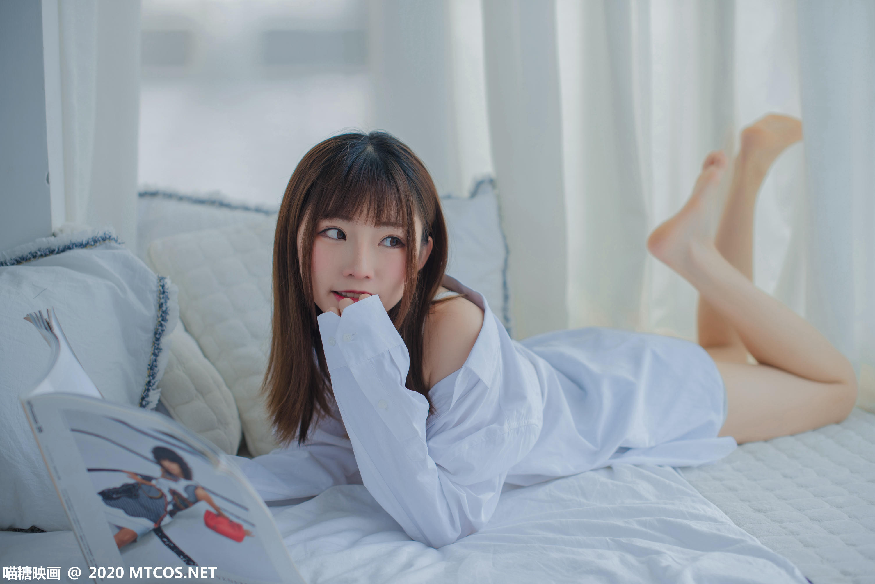 [喵糖映画] VOL.209 男友的白衬衫[48P／359MB]_第3集