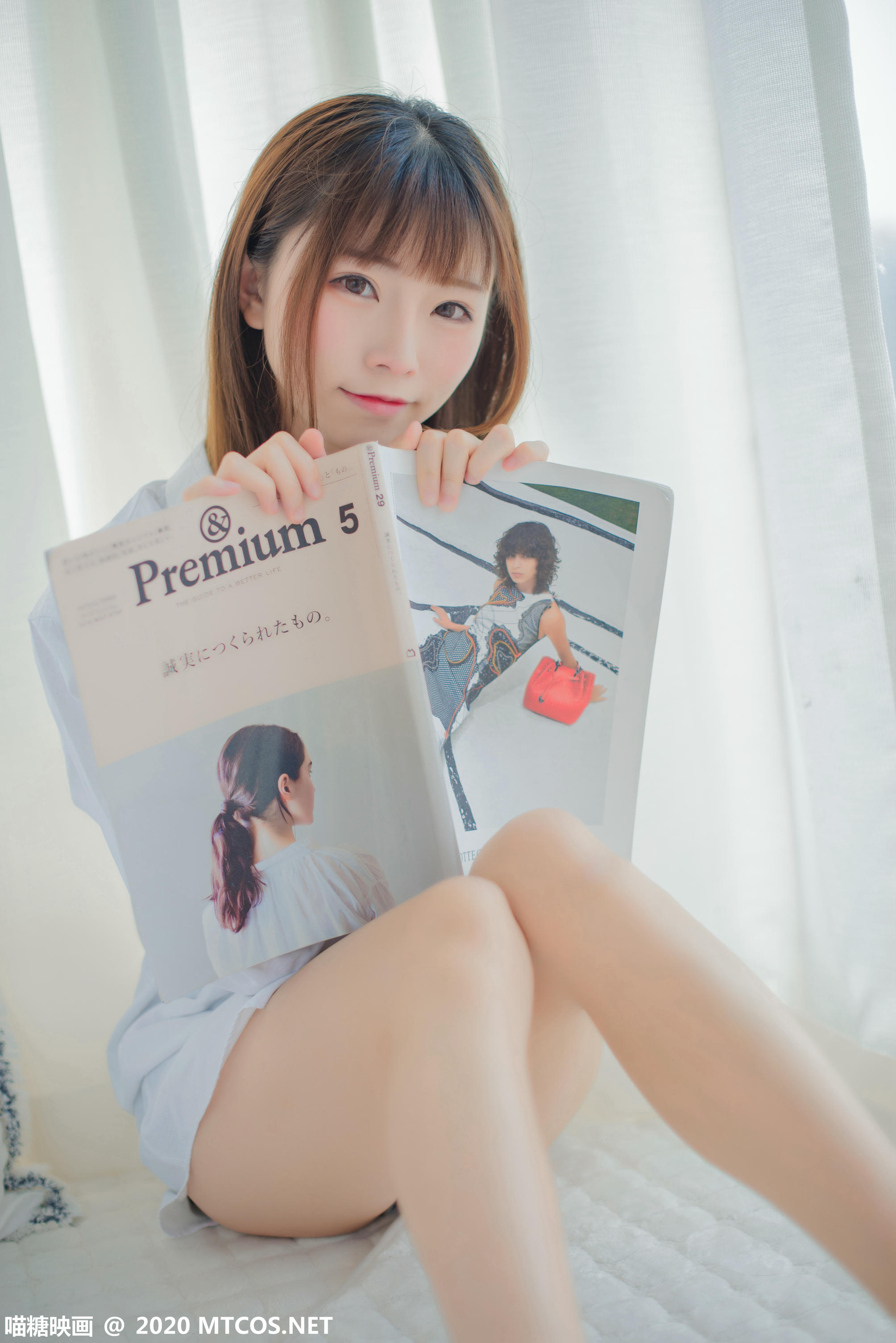 [喵糖映画] VOL.209 男友的白衬衫[48P／359MB]_第1集