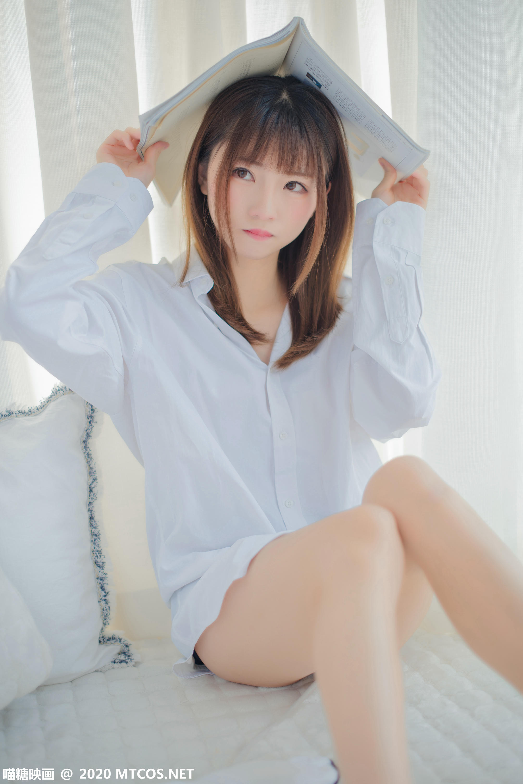 [喵糖映画] VOL.209 男友的白衬衫[48P／359MB]_第1集