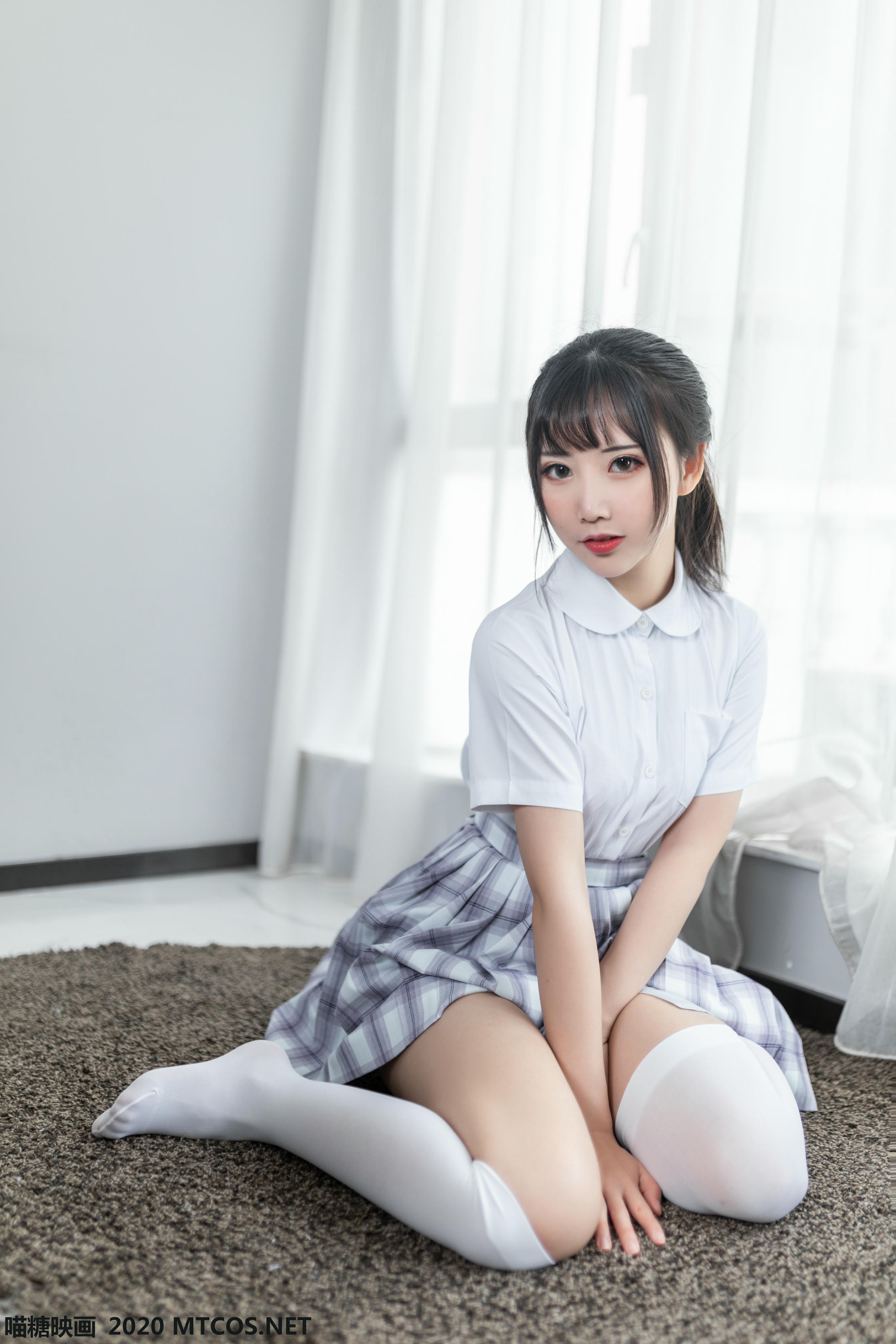 [喵糖映画] JKL.001 制服少女[35P／586M]_第2集