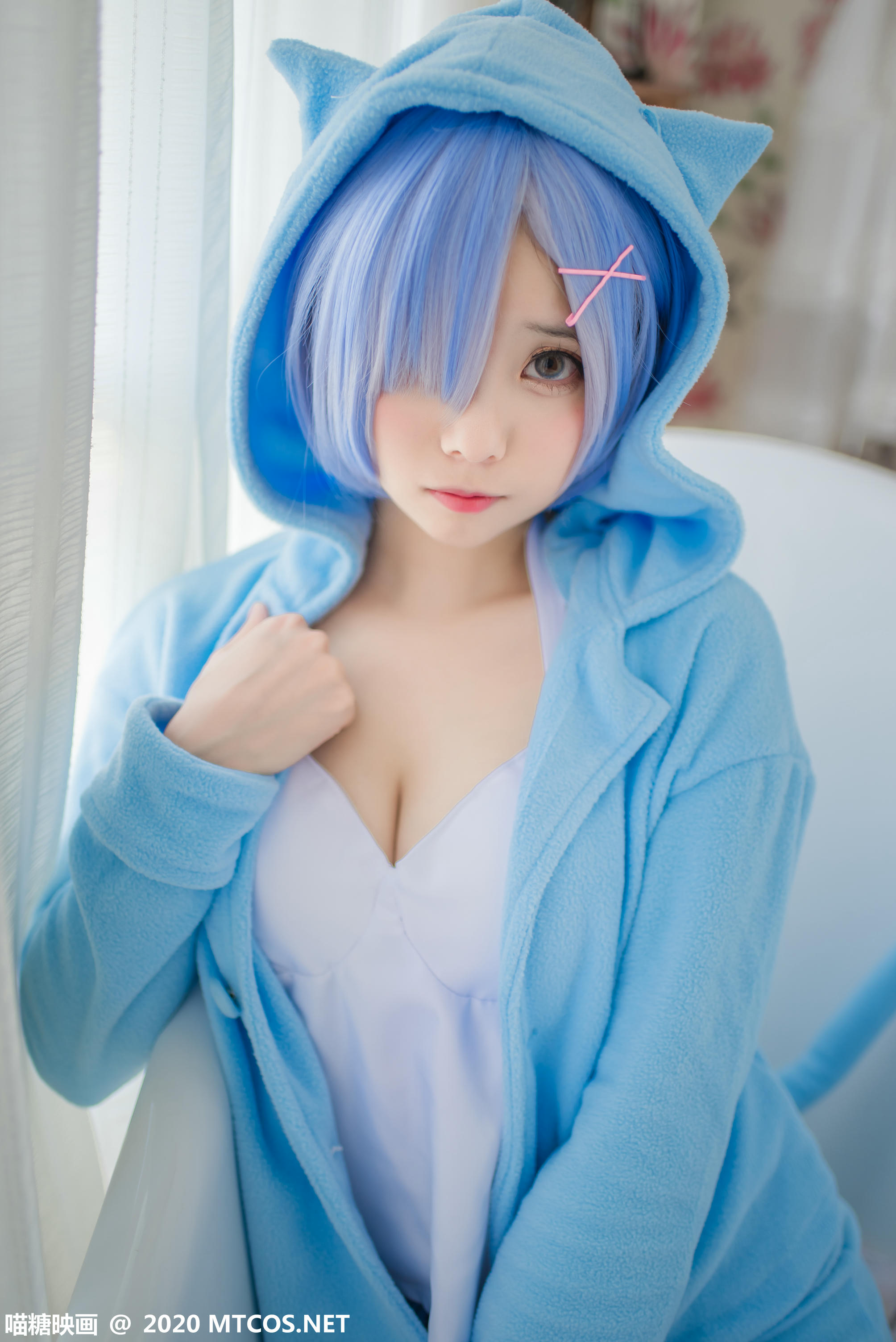 [喵糖映画] VOL.221 蓝色雷姆[30P／270MB]_第2集