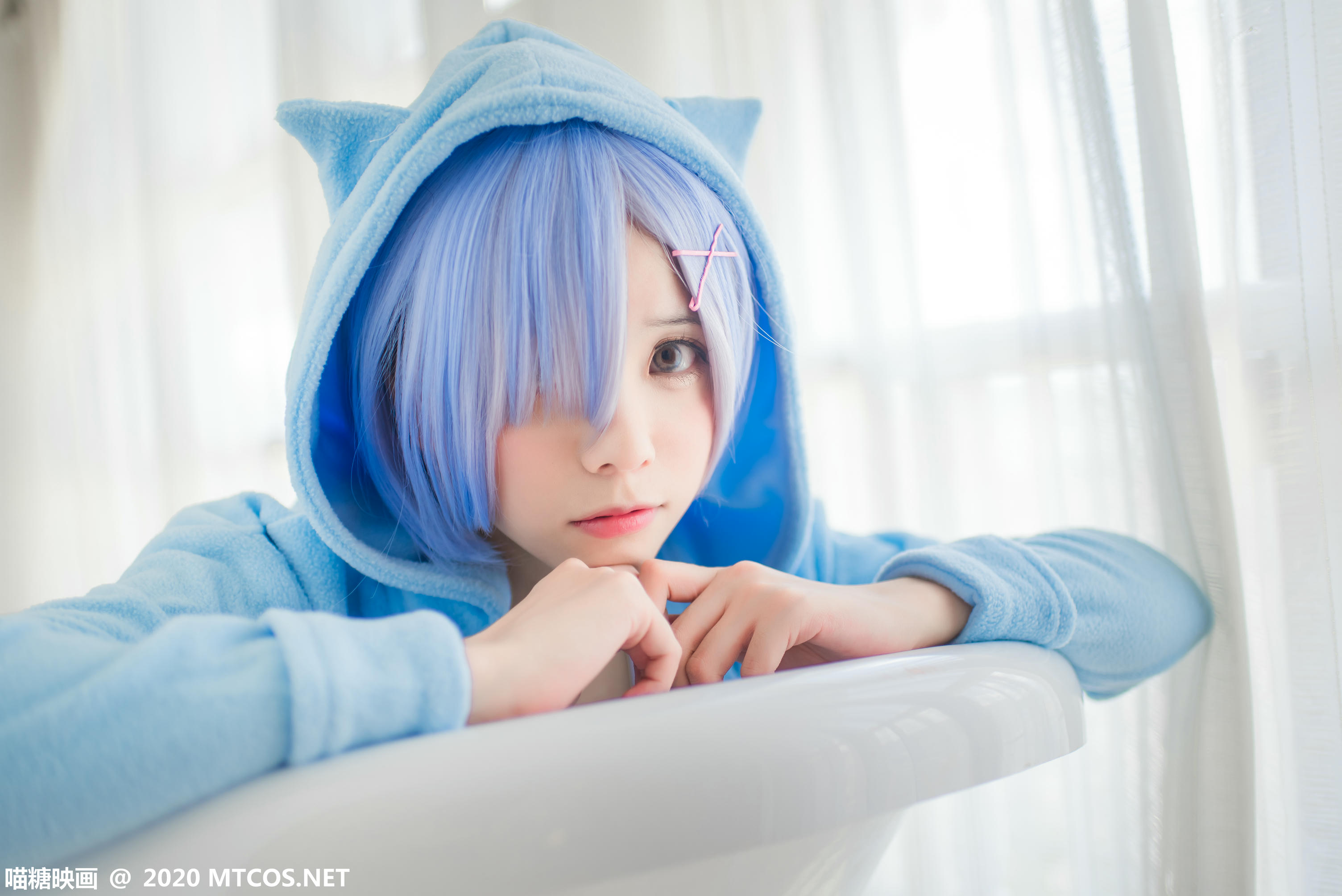 [喵糖映画] VOL.221 蓝色雷姆[30P／270MB]_第2集