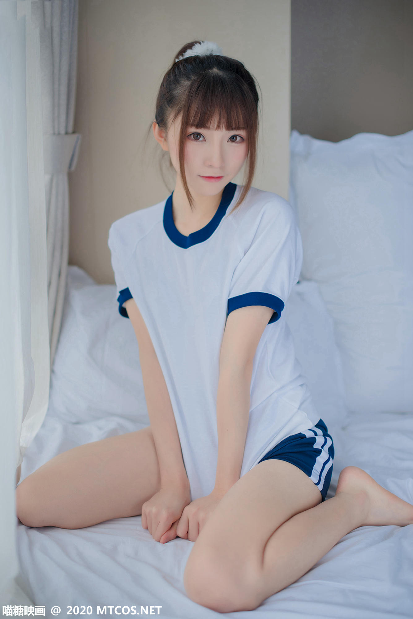 [喵糖映画] VOL.222 清凉体操服 清纯学妹[47P／257MB]_第1集