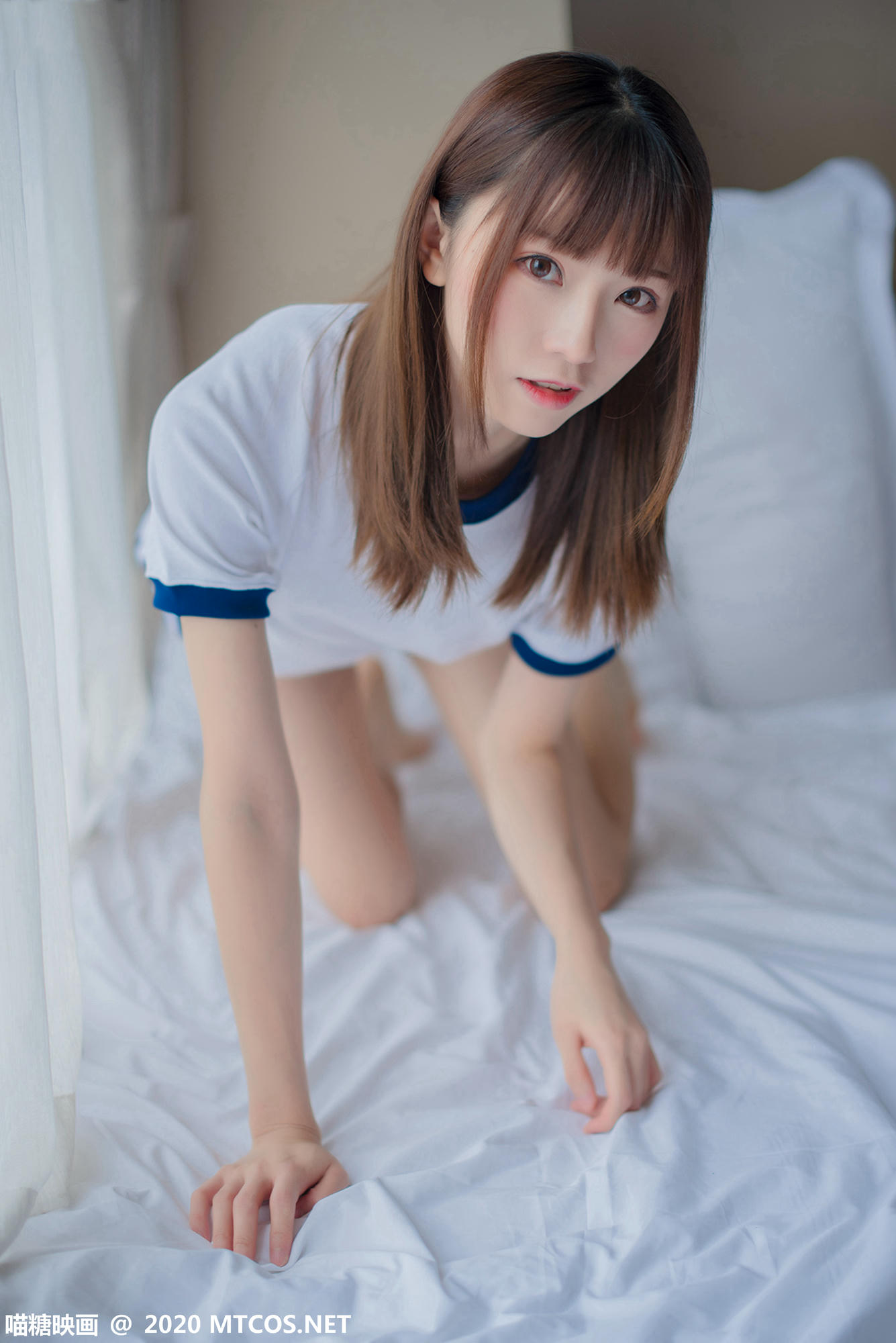 [喵糖映画] VOL.222 清凉体操服 清纯学妹[47P／257MB]_第1集