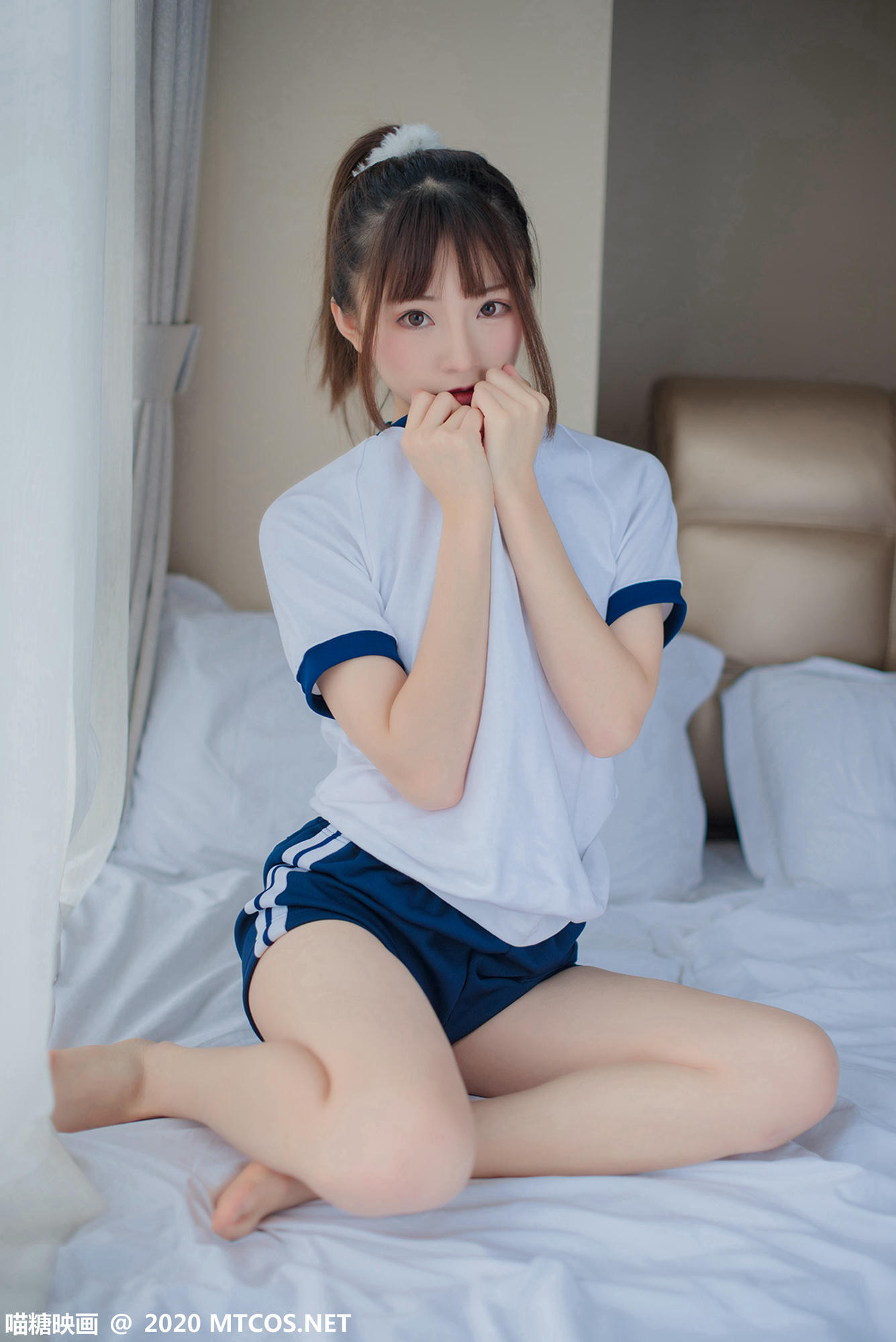 [喵糖映画] VOL.222 清凉体操服 清纯学妹[47P／257MB]_第1集