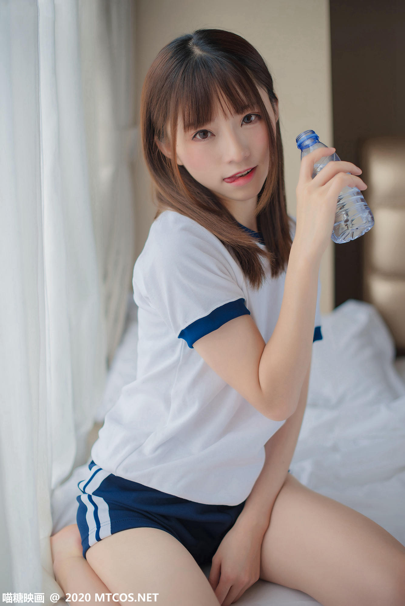 [喵糖映画] VOL.222 清凉体操服 清纯学妹[47P／257MB]_第2集