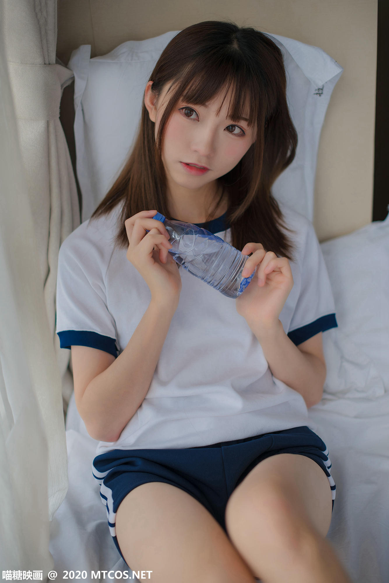 [喵糖映画] VOL.222 清凉体操服 清纯学妹[47P／257MB]_第3集