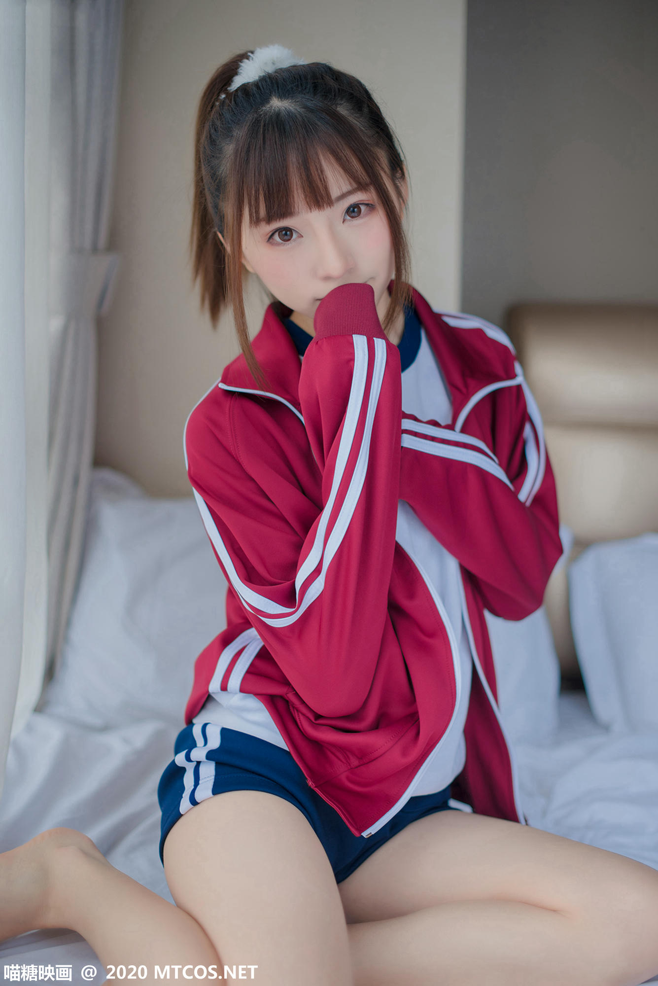 [喵糖映画] VOL.222 清凉体操服 清纯学妹[47P／257MB]_第1集