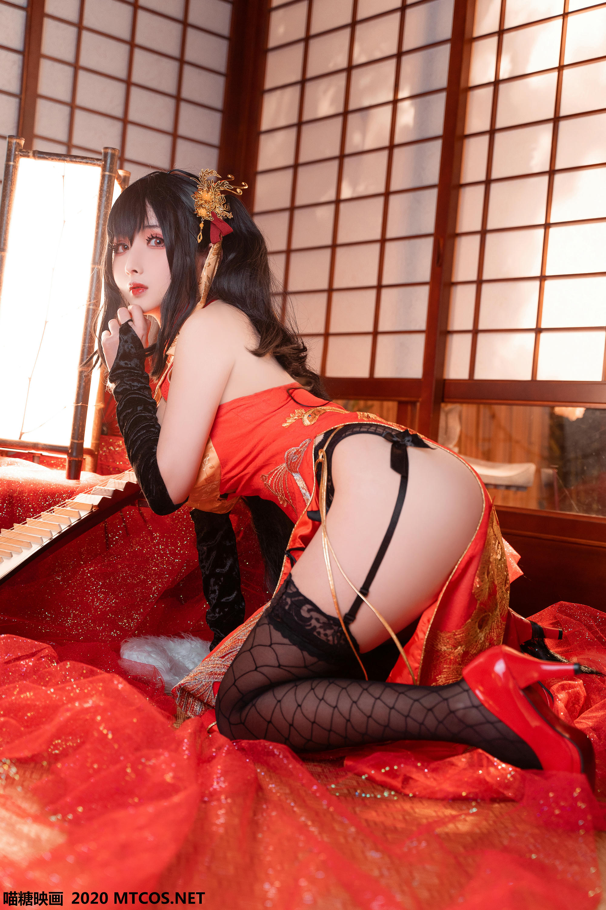 [喵糖映画] HML.003 大凤旗袍[30P／562MB]_第1集