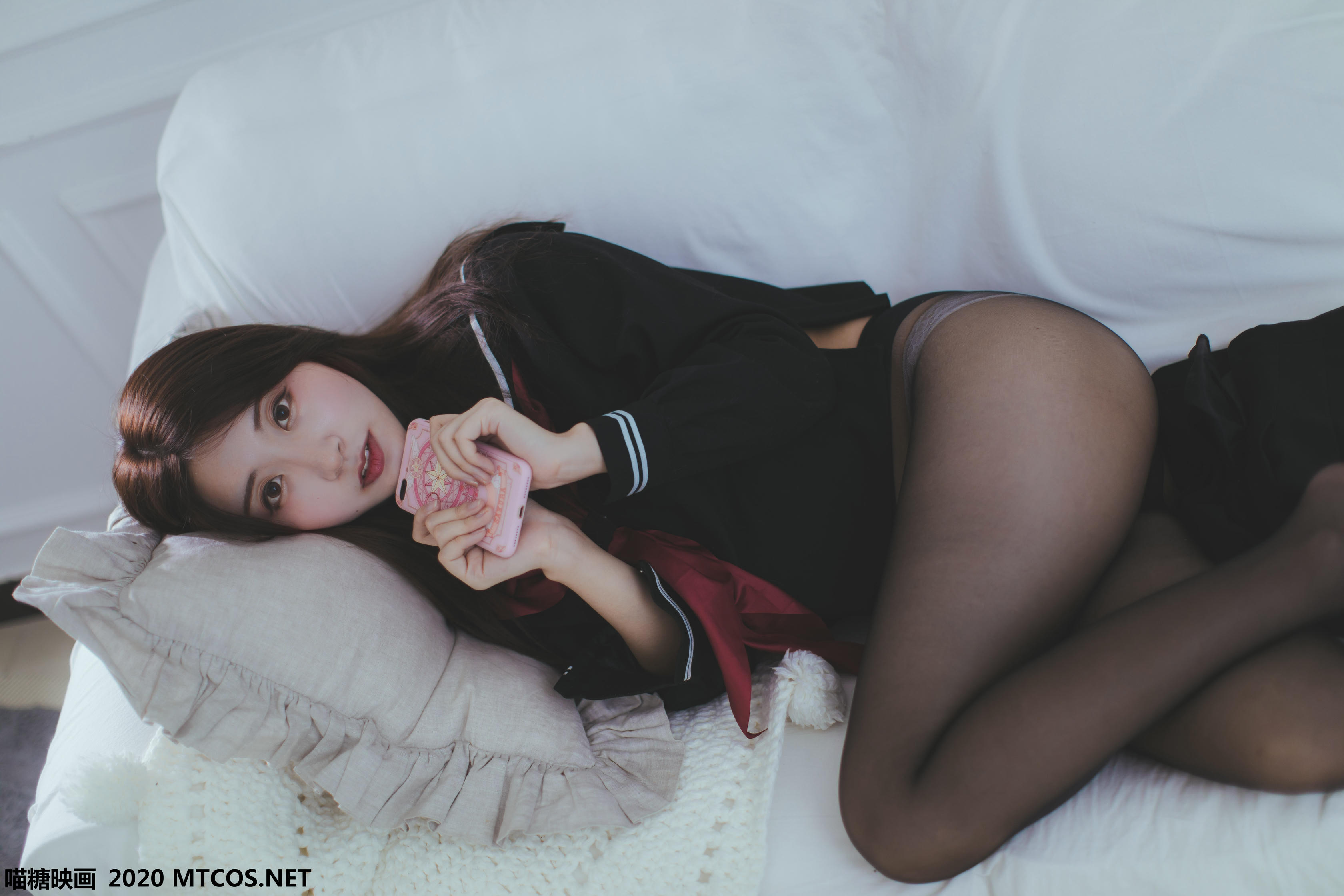 [喵糖映画] JKL.002 黑色JK少女[50P／486M]_第1集