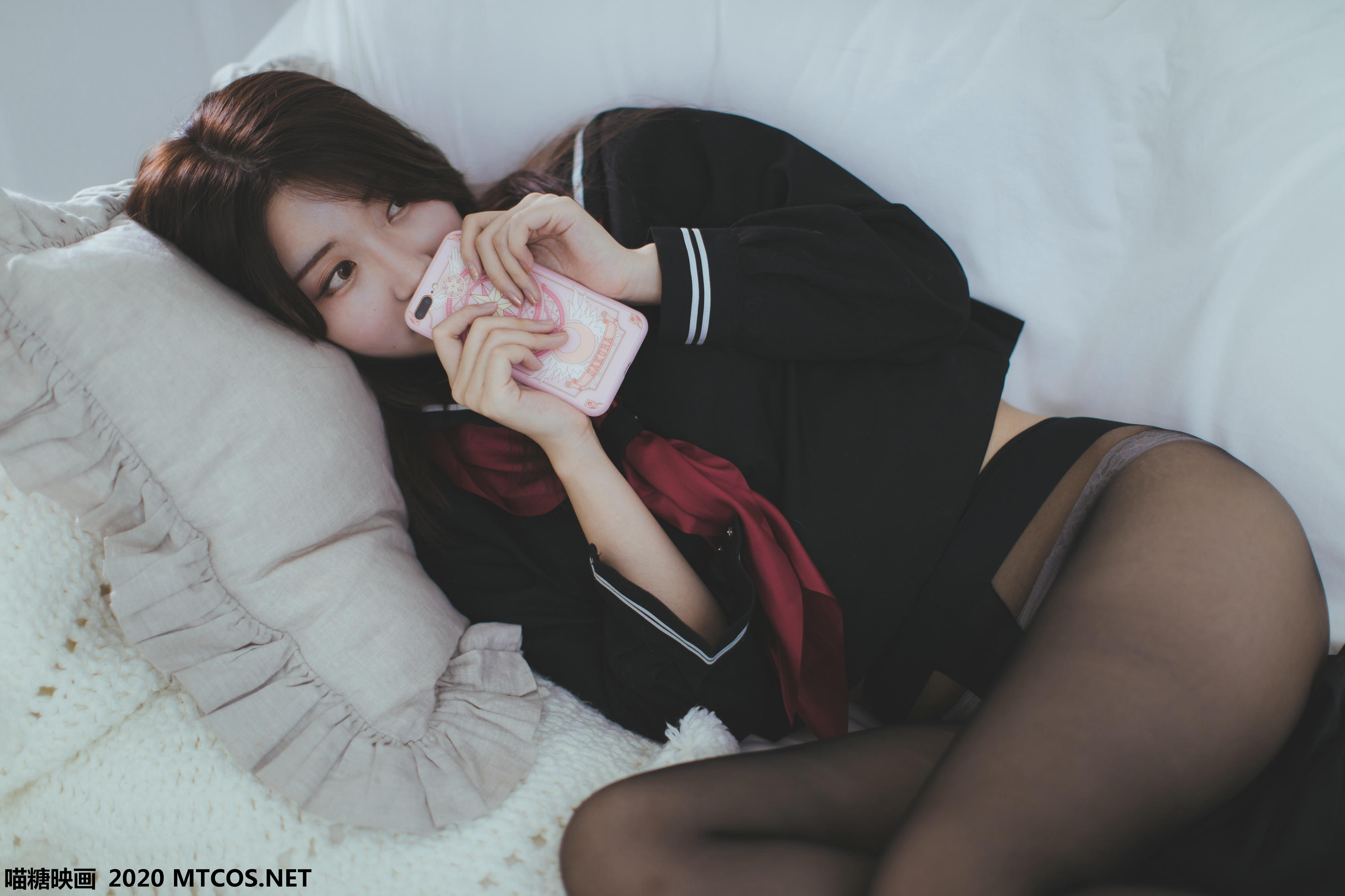 [喵糖映画] JKL.002 黑色JK少女[50P／486M]_第1集