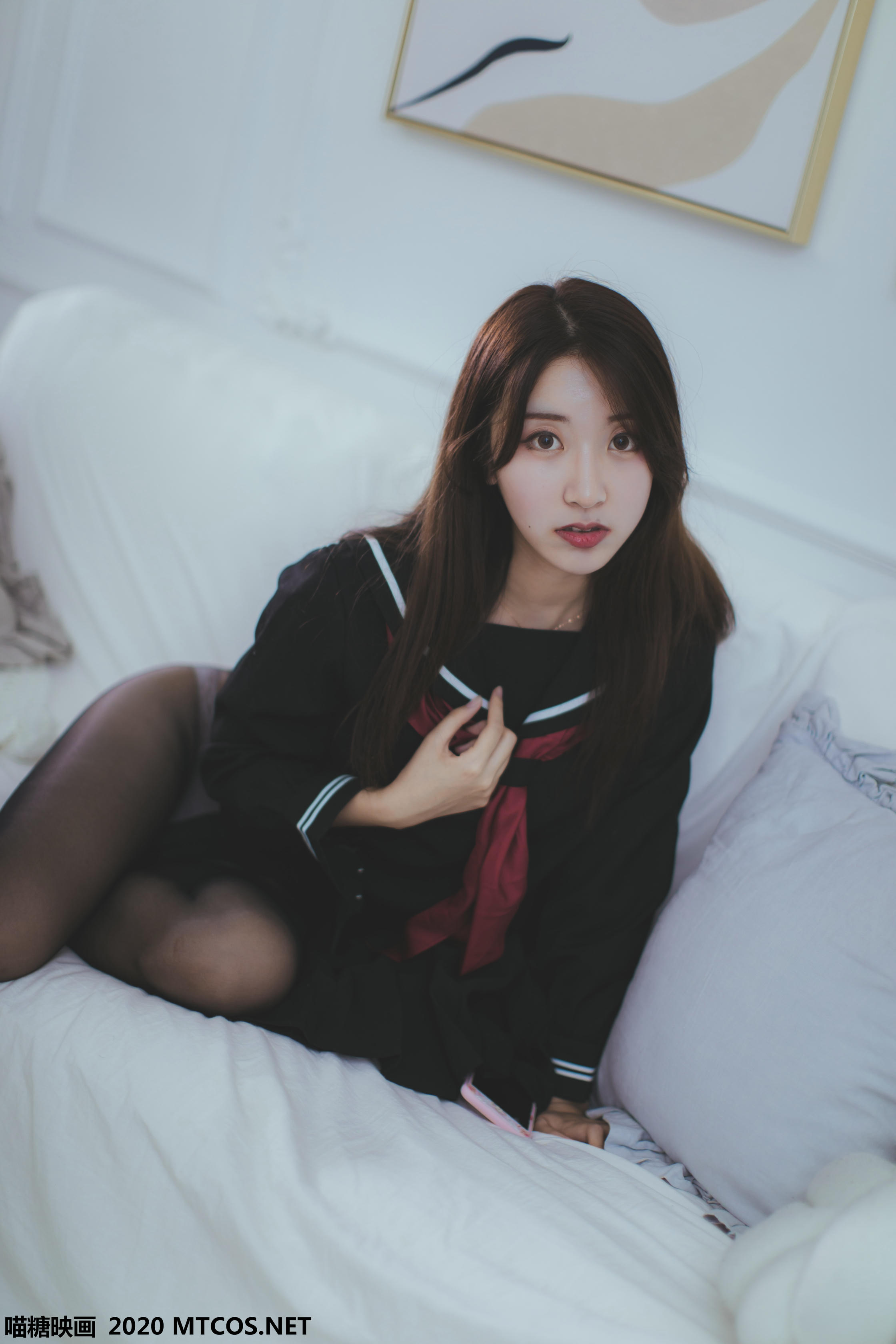 [喵糖映画] JKL.002 黑色JK少女[50P／486M]_第1集