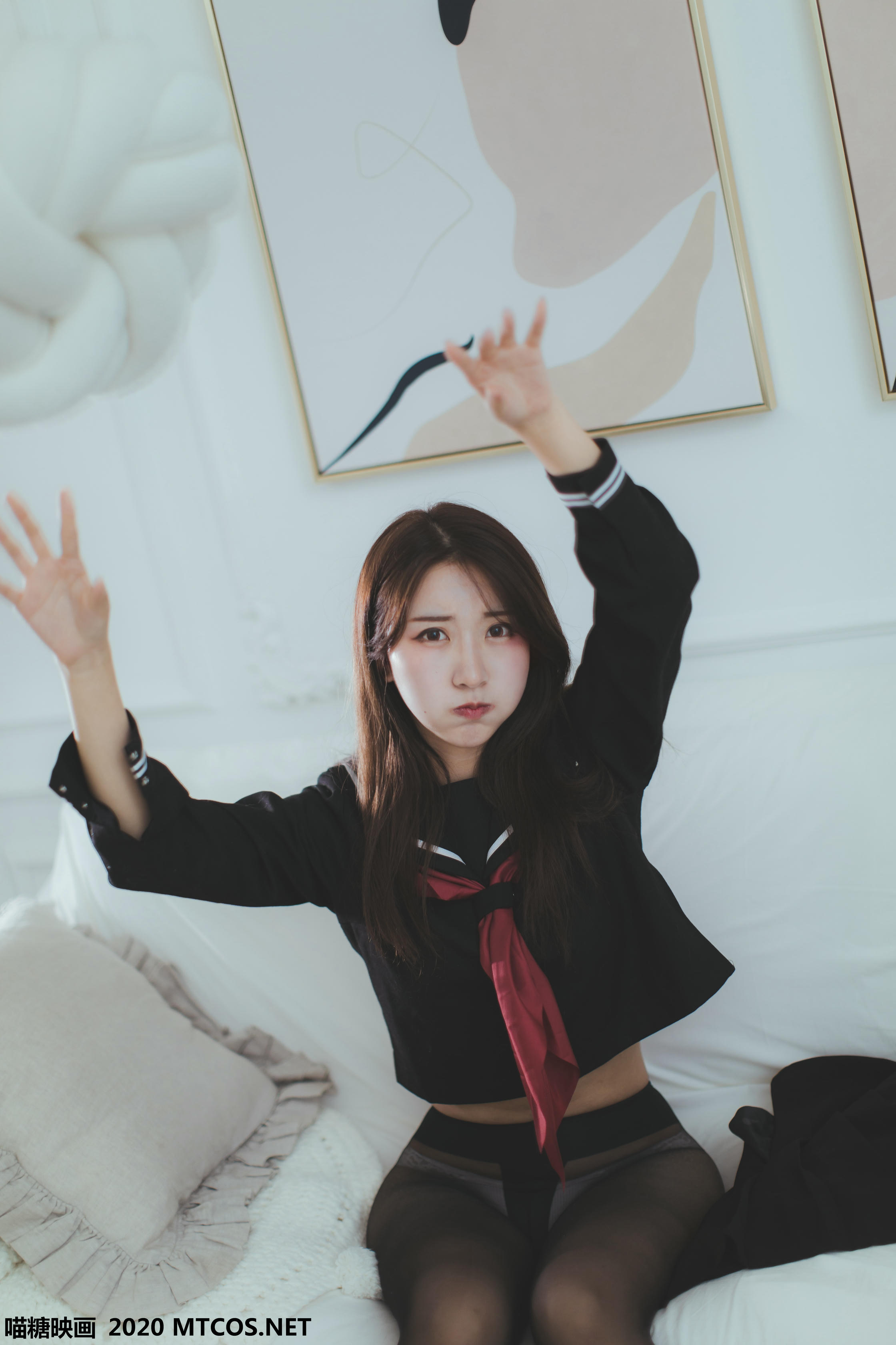 [喵糖映画] JKL.002 黑色JK少女[50P／486M]_第1集