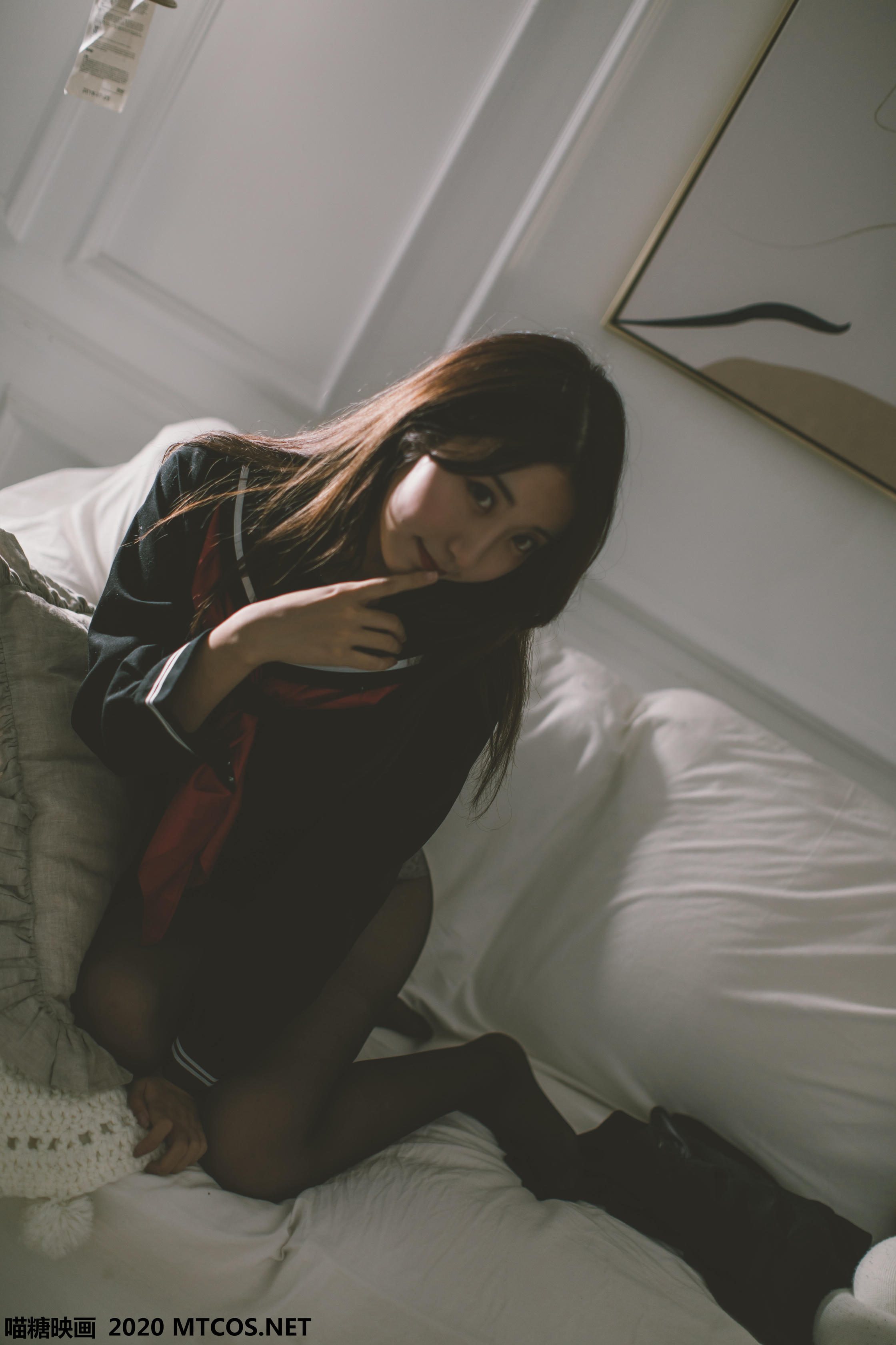 [喵糖映画] JKL.002 黑色JK少女[50P／486M]_第1集