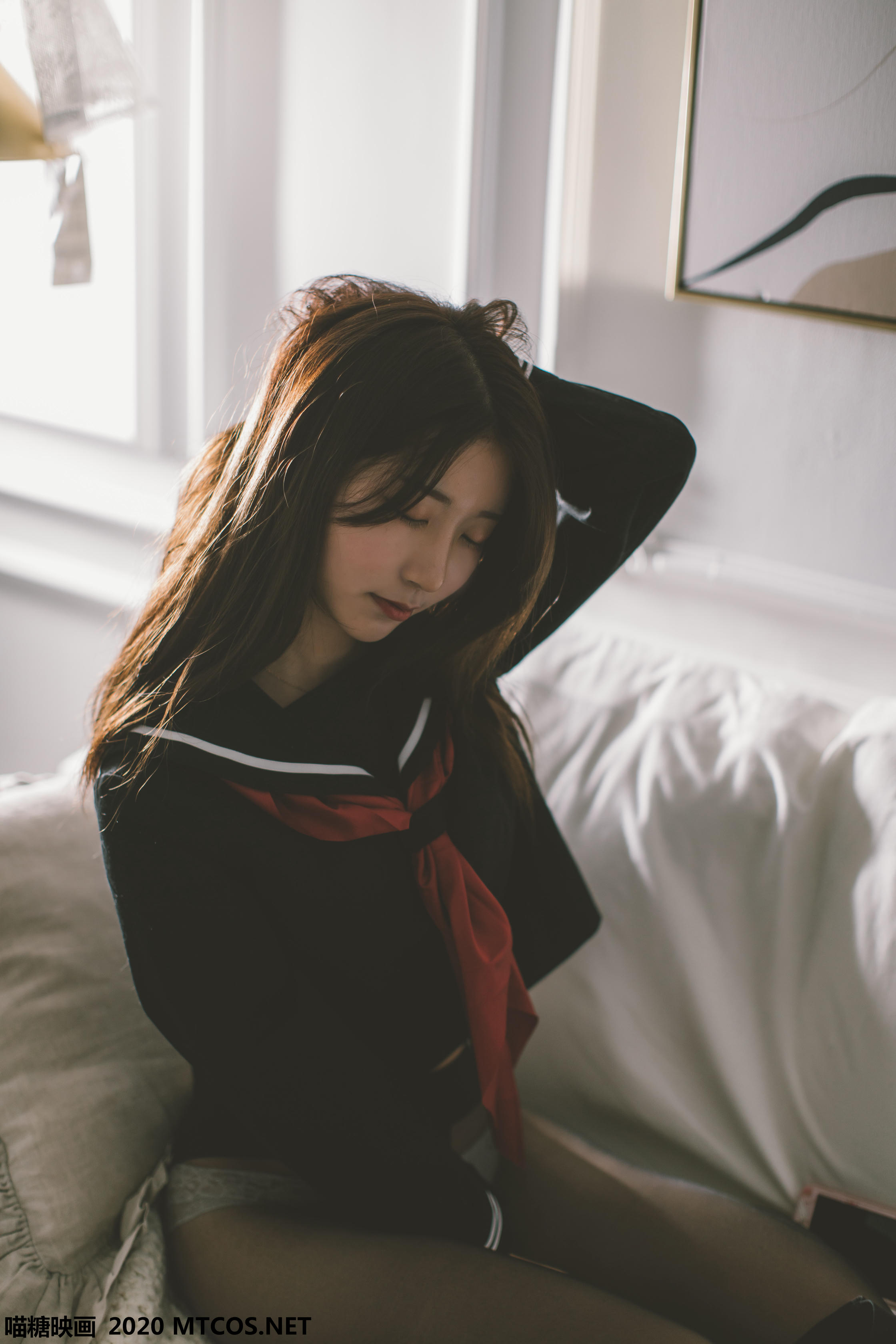 [喵糖映画] JKL.002 黑色JK少女[50P／486M]_第2集