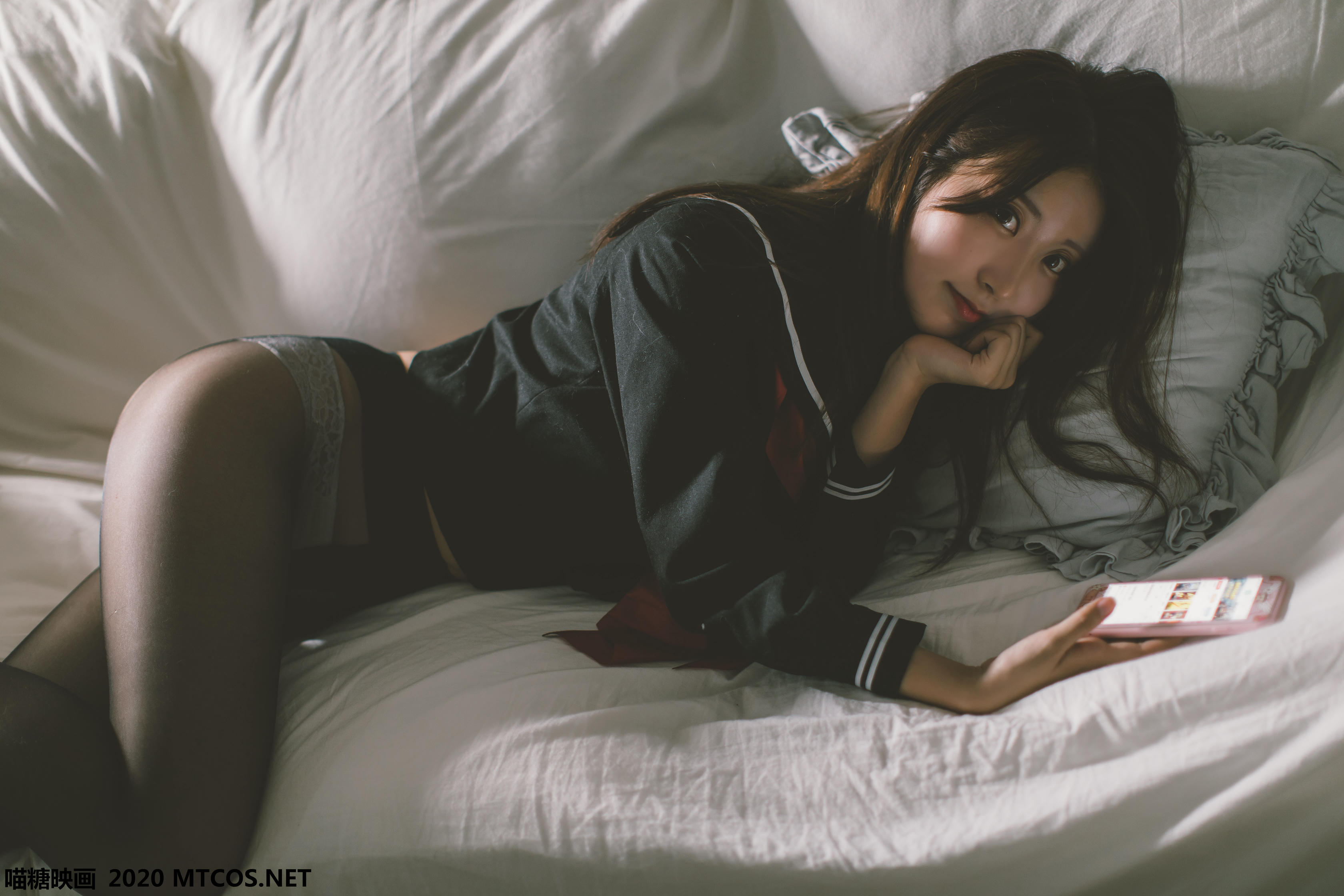 [喵糖映画] JKL.002 黑色JK少女[50P／486M]_第2集