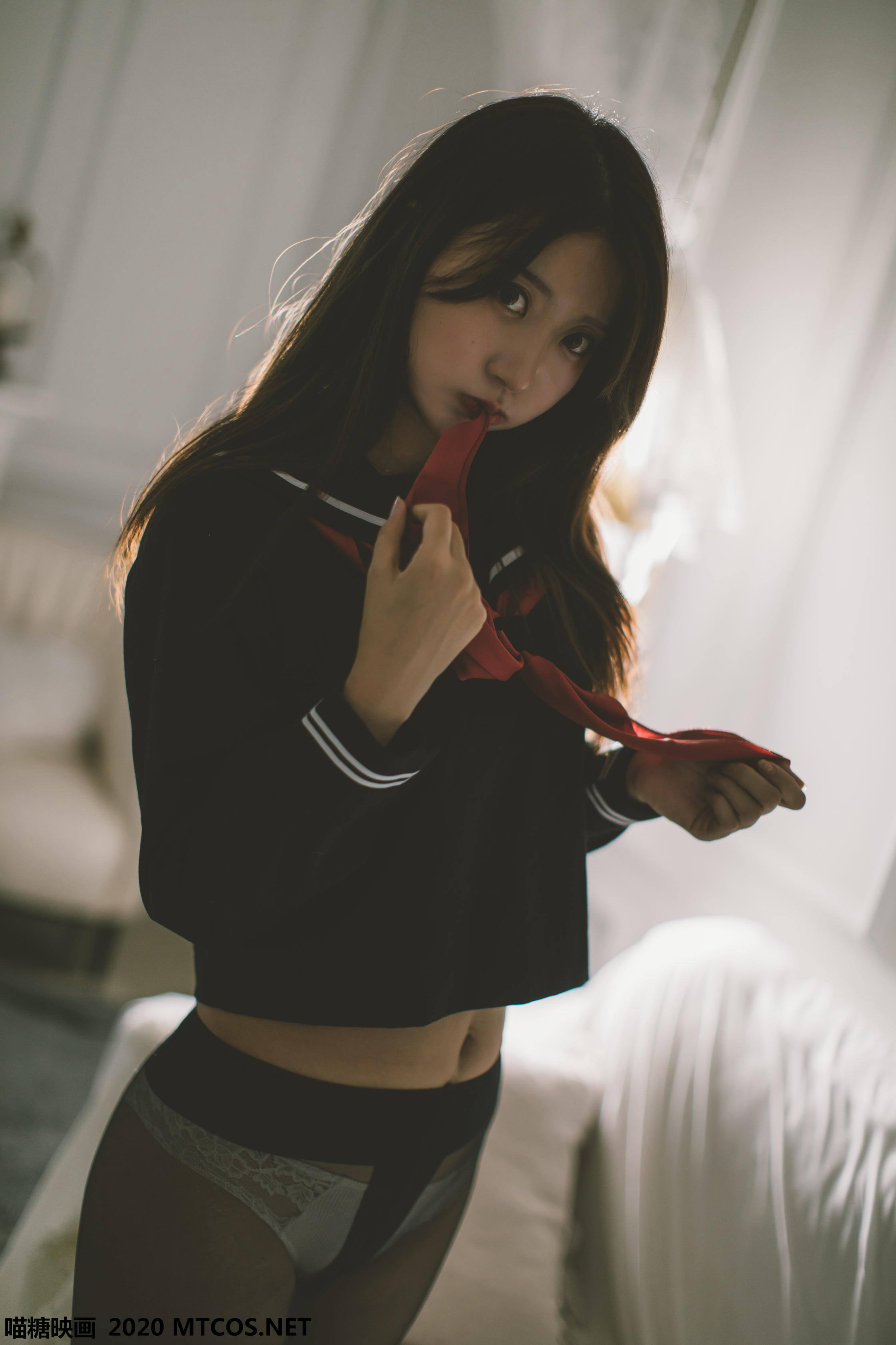 [喵糖映画] JKL.002 黑色JK少女[50P／486M]_第2集