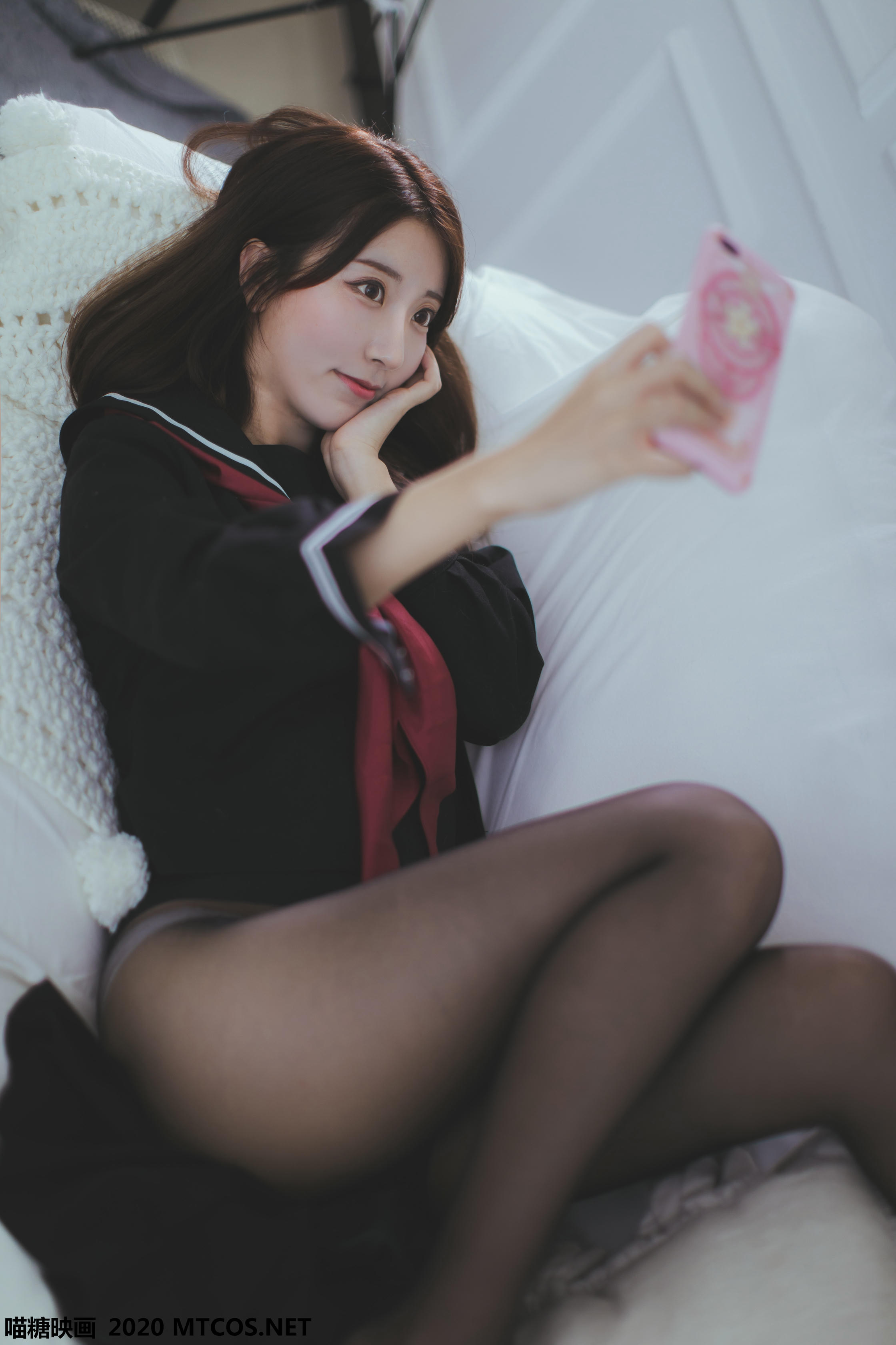 [喵糖映画] JKL.002 黑色JK少女[50P／486M]_第1集