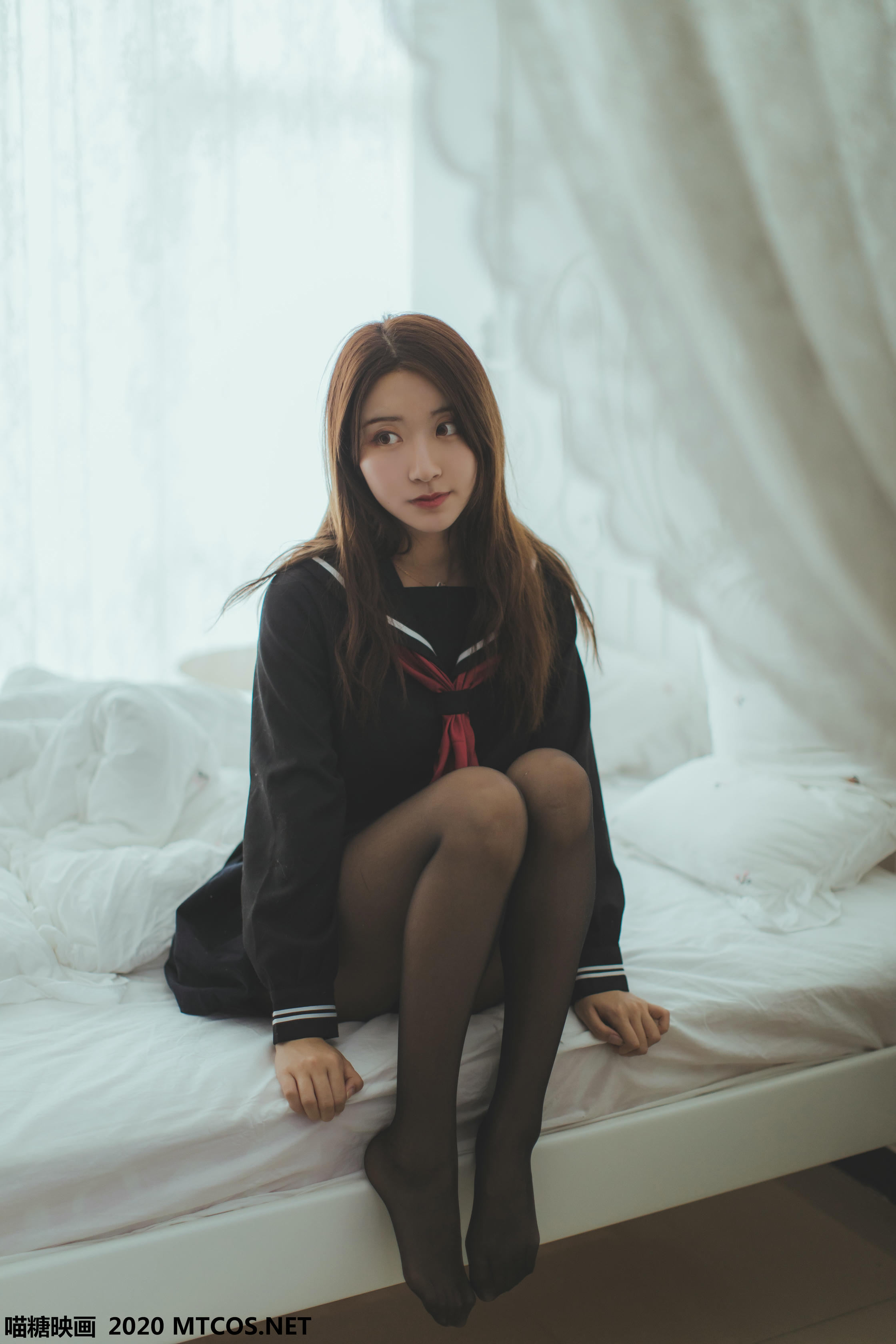 [喵糖映画] JKL.002 黑色JK少女[50P／486M]_第3集