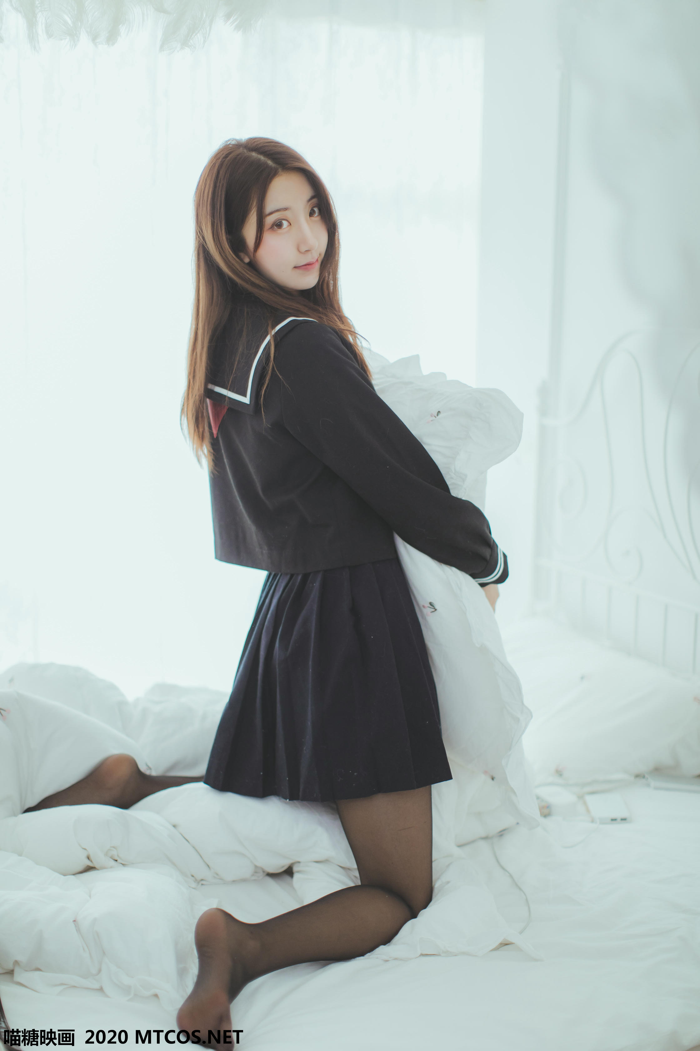 [喵糖映画] JKL.002 黑色JK少女[50P／486M]_第3集