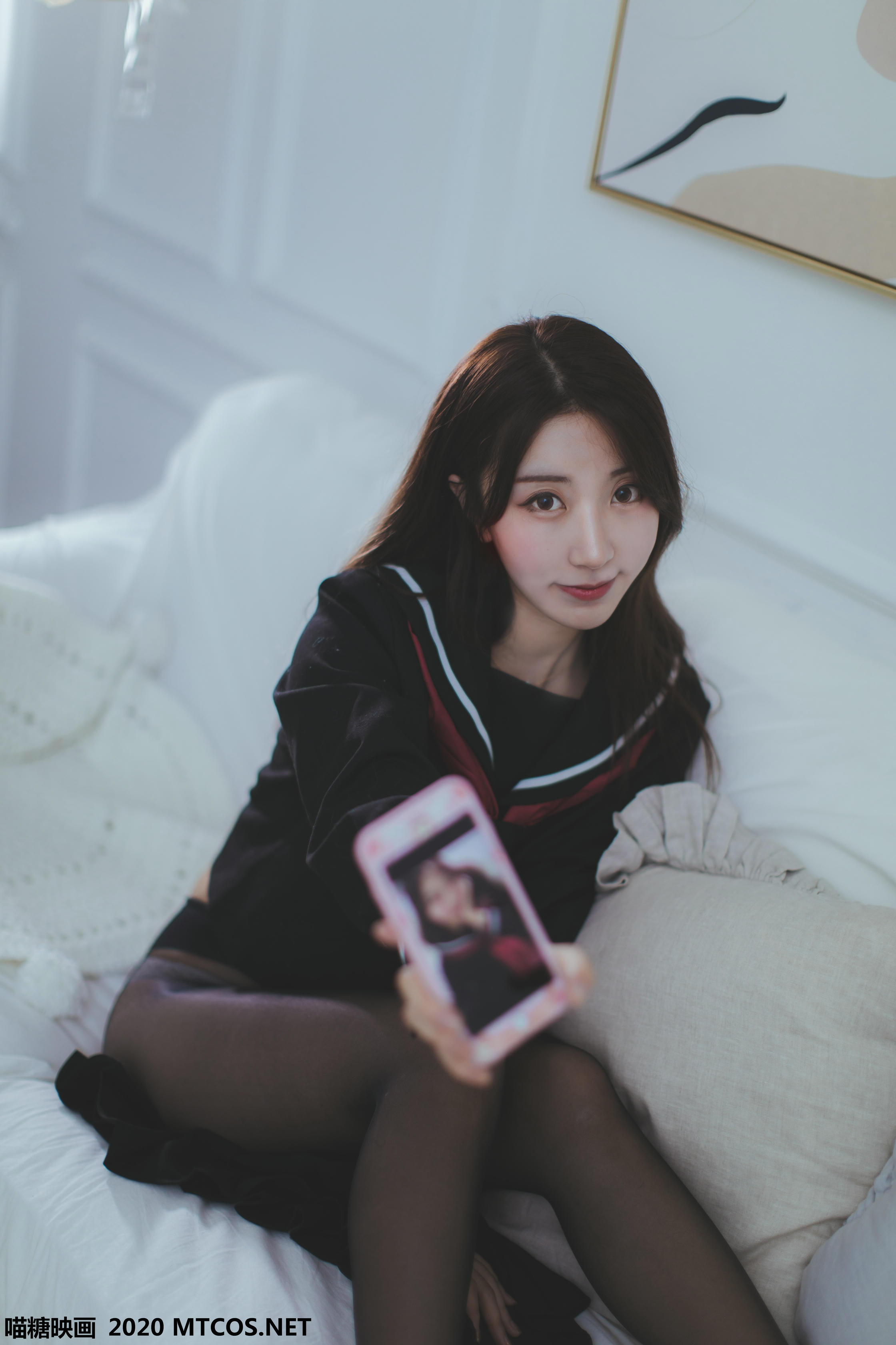 [喵糖映画] JKL.002 黑色JK少女[50P／486M]_第1集