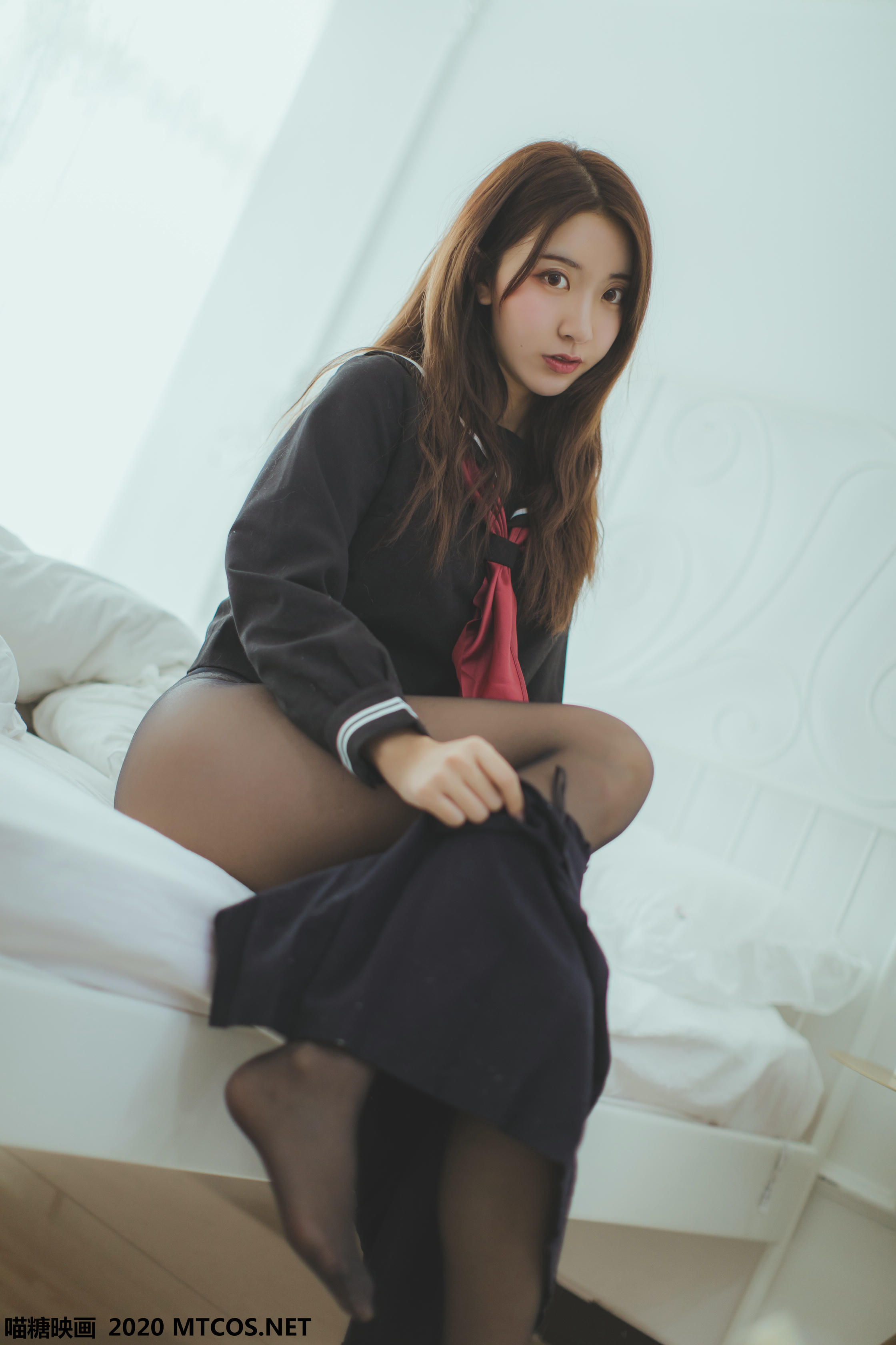 [喵糖映画] JKL.002 黑色JK少女[50P／486M]_第3集