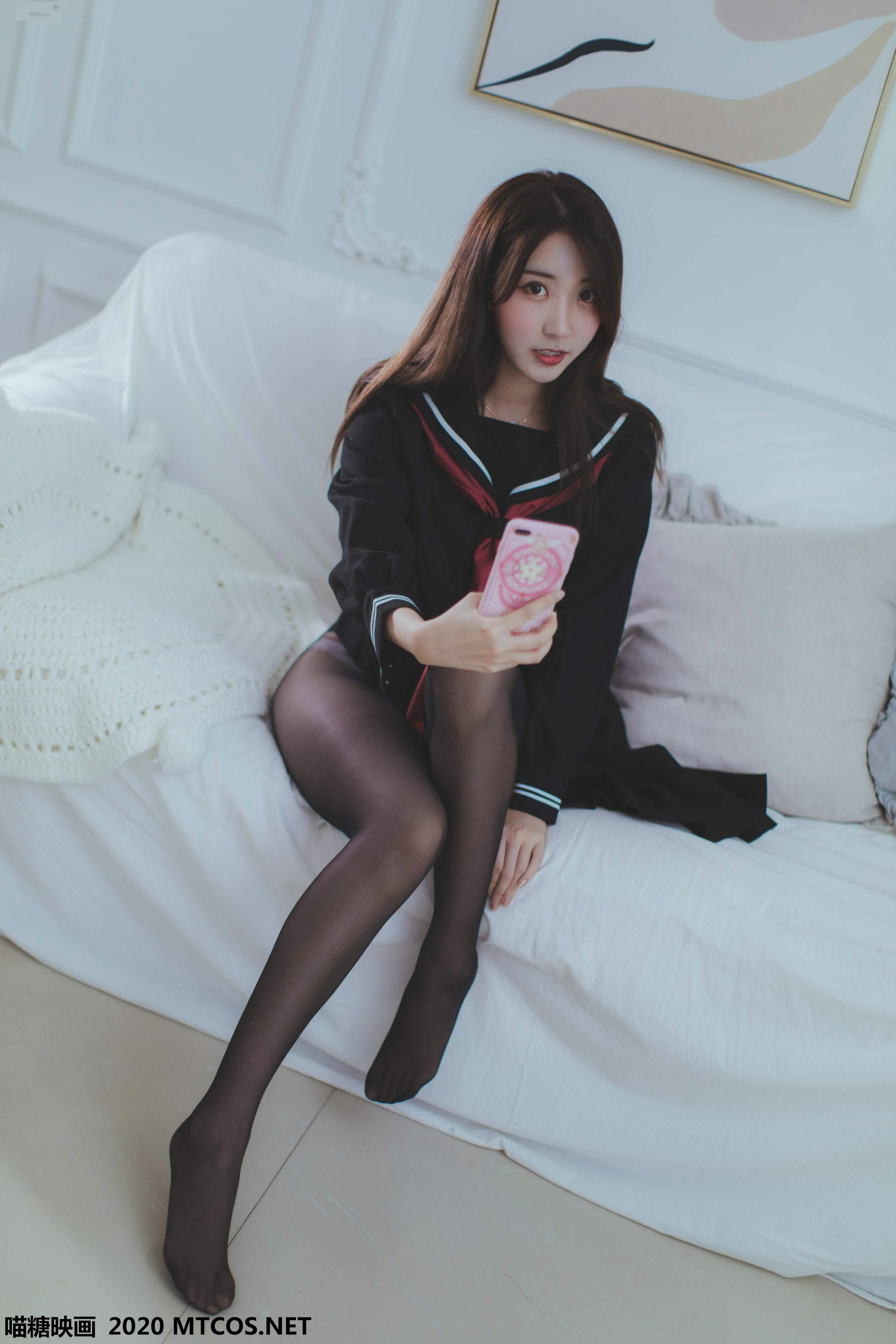 [喵糖映画] JKL.002 黑色JK少女[50P／486M]_第1集