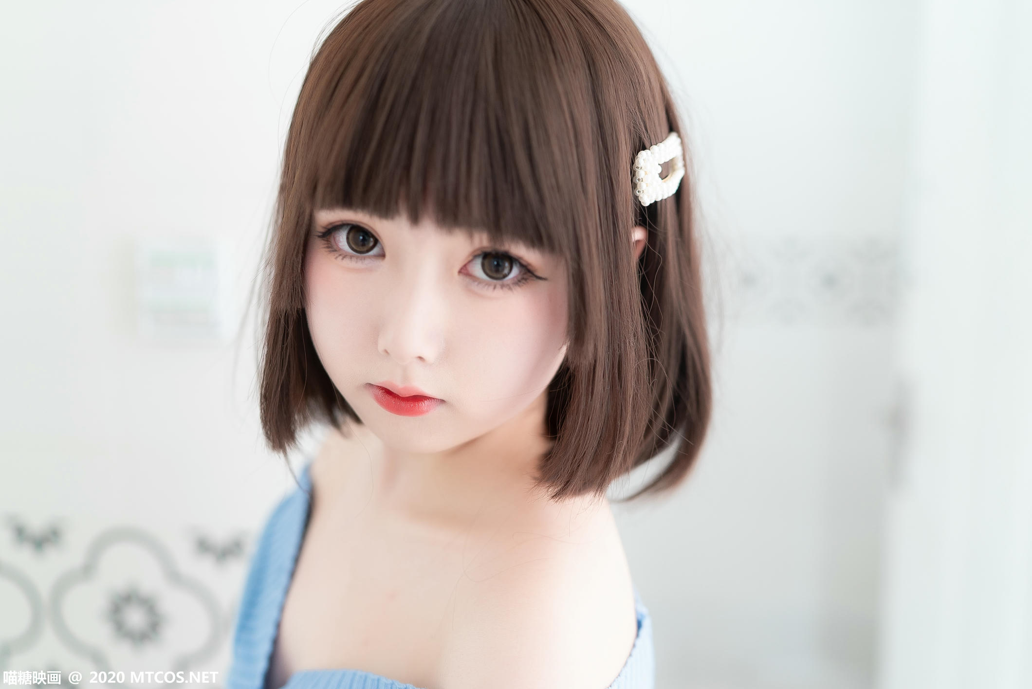 [喵糖映画] VOL.225 蓝色之夏[21P／172MB]_第1集