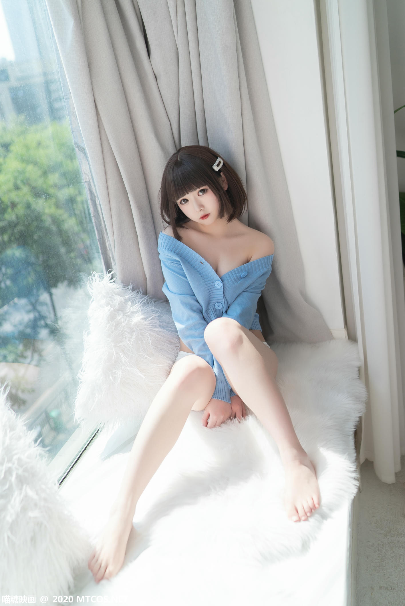 [喵糖映画] VOL.225 蓝色之夏[21P／172MB]_第1集