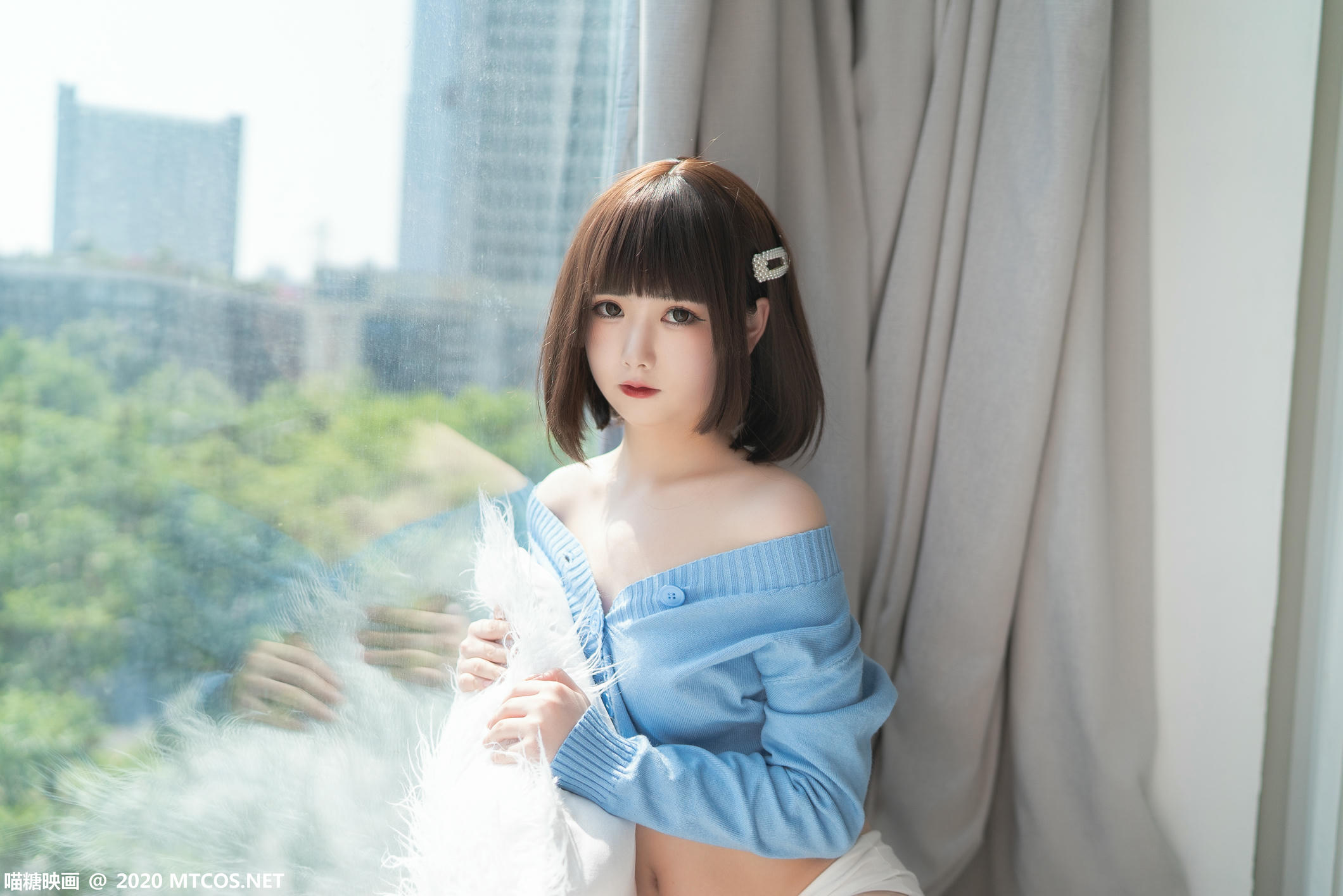 [喵糖映画] VOL.225 蓝色之夏[21P／172MB]_第1集