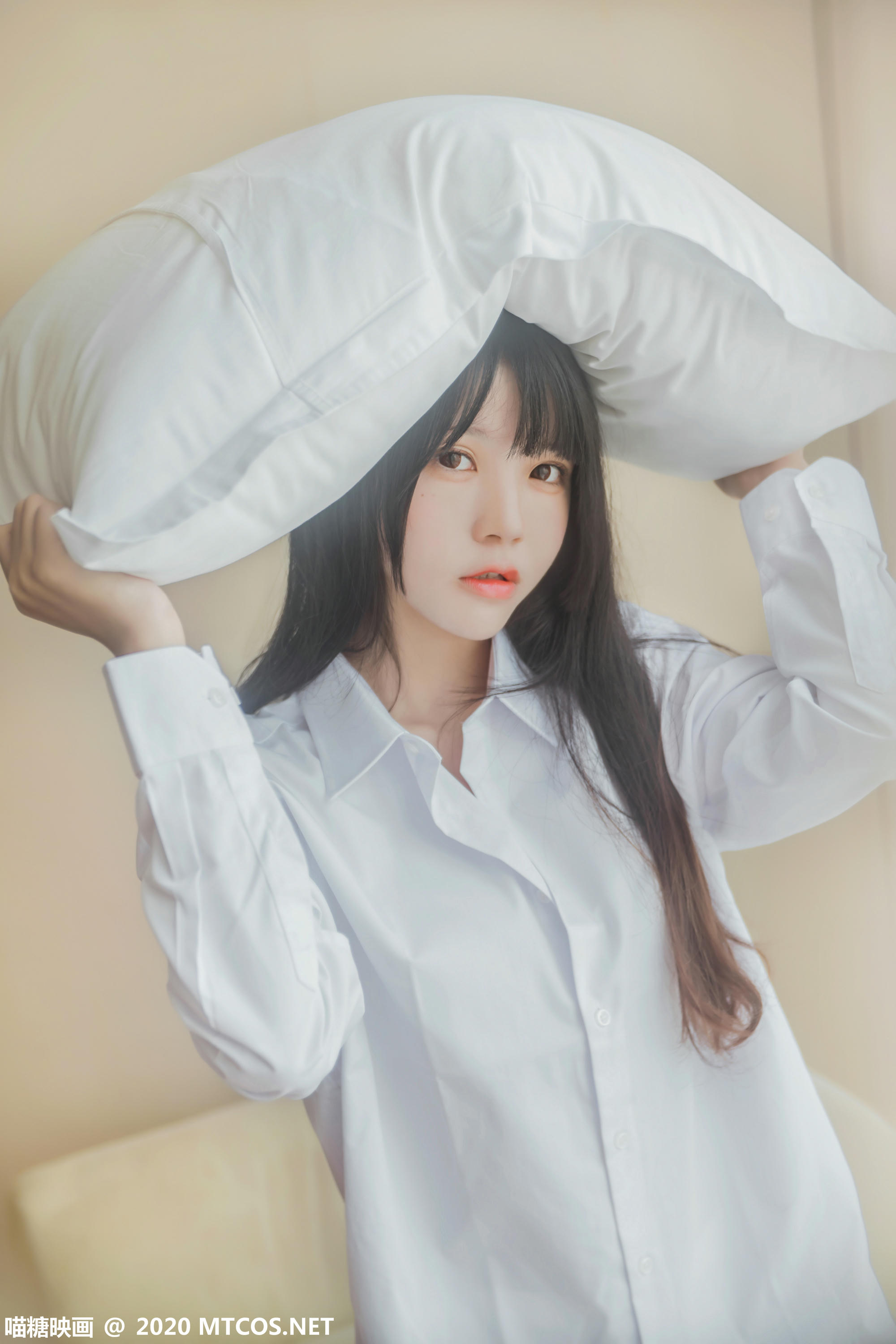 [喵糖映画] VOL.235 男友白衬衫[25P／314MB]_第1集