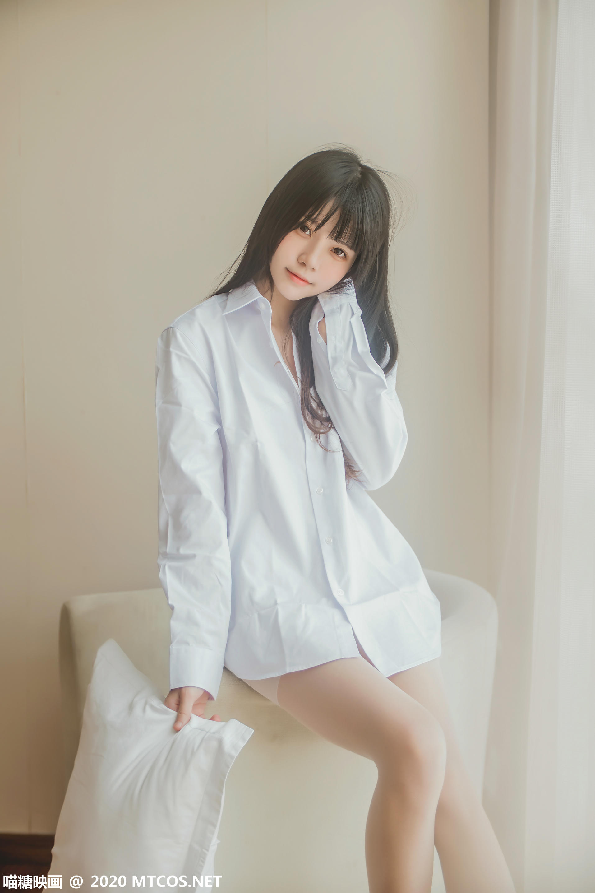 [喵糖映画] VOL.235 男友白衬衫[25P／314MB]_第1集