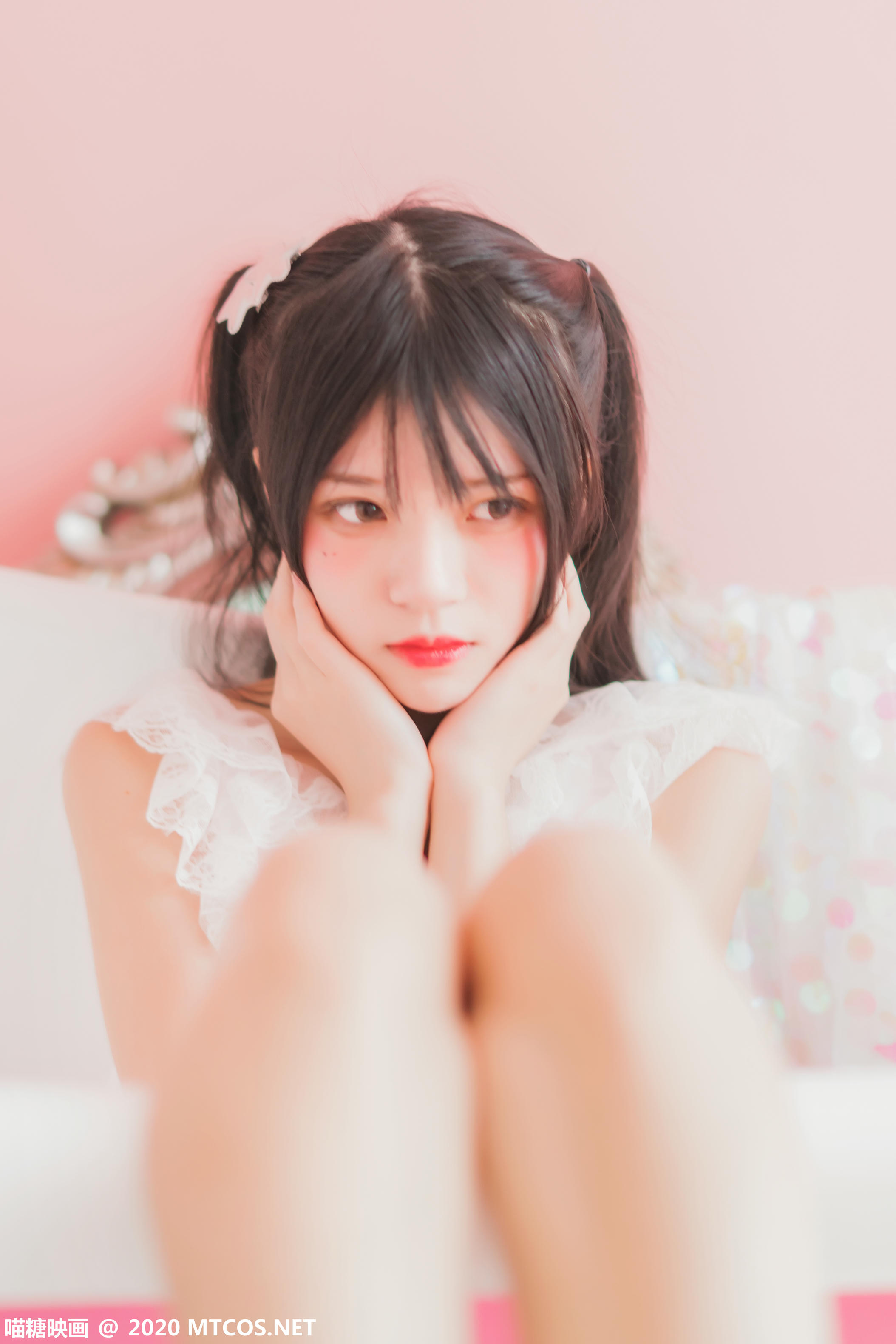 [喵糖映画] VOL.238 粉色浴缸[32P／595MB]_第1集