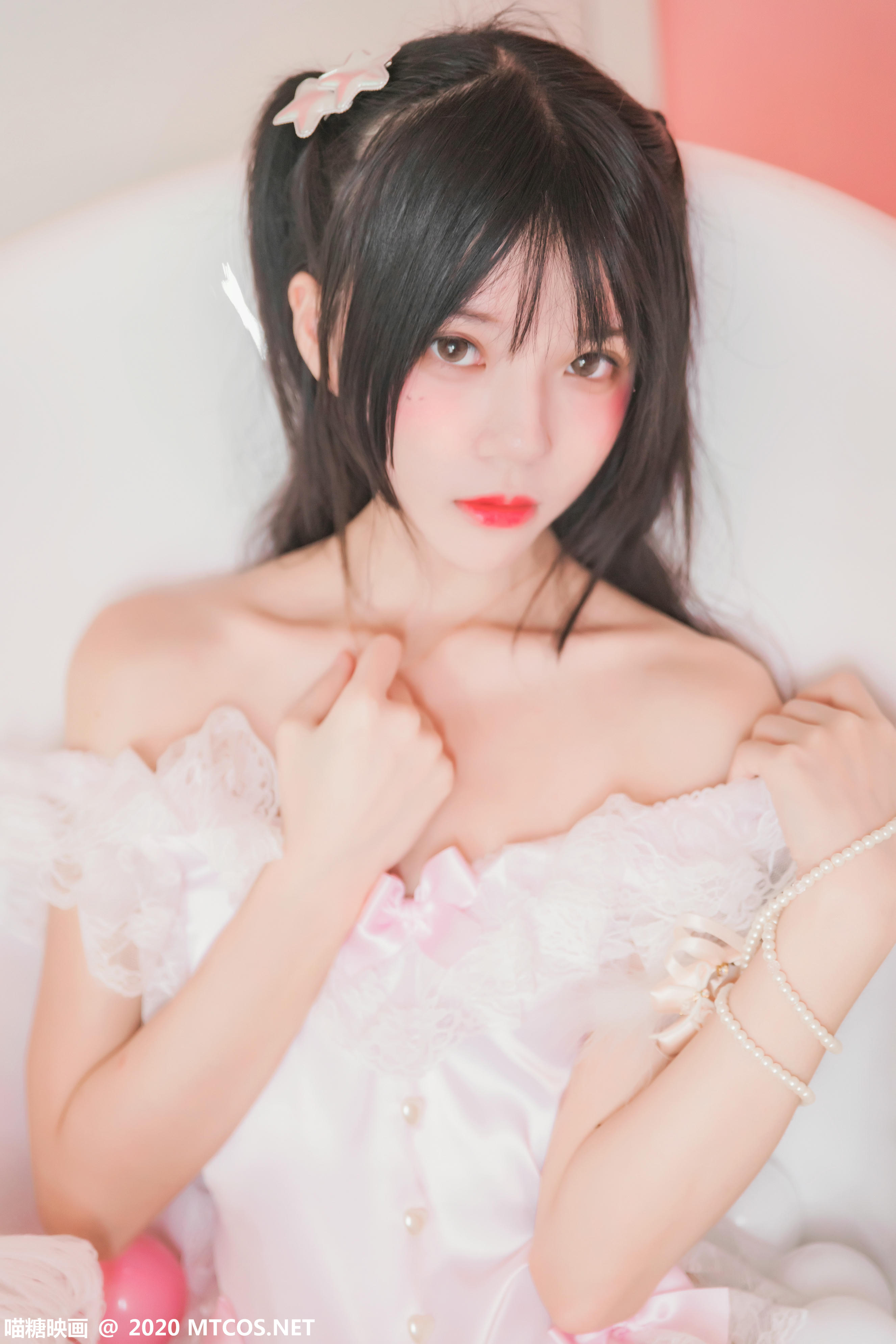 [喵糖映画] VOL.238 粉色浴缸[32P／595MB]_第1集