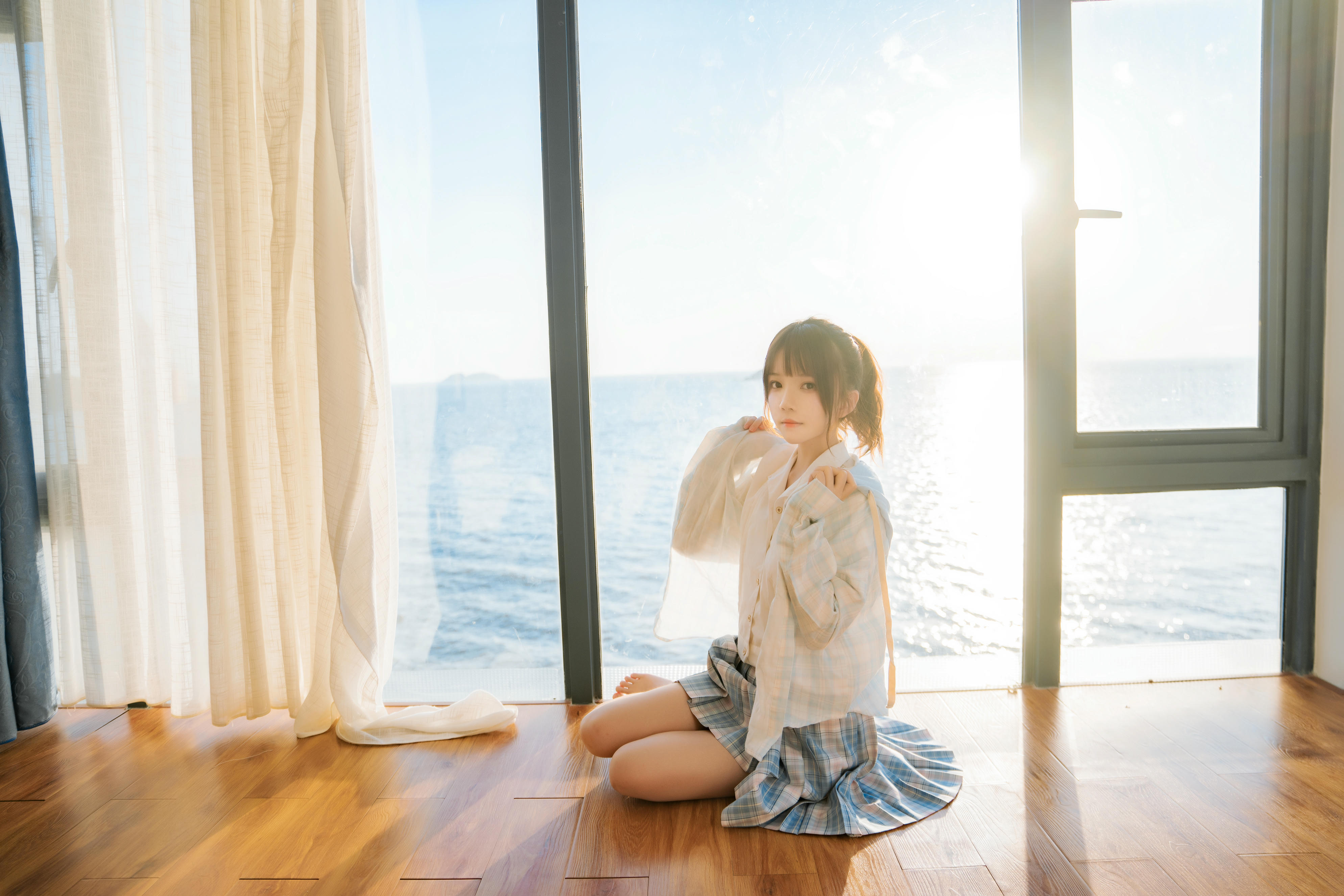 [喵糖映画] VOL.241 窗边的海[30P／564MB]_第1集