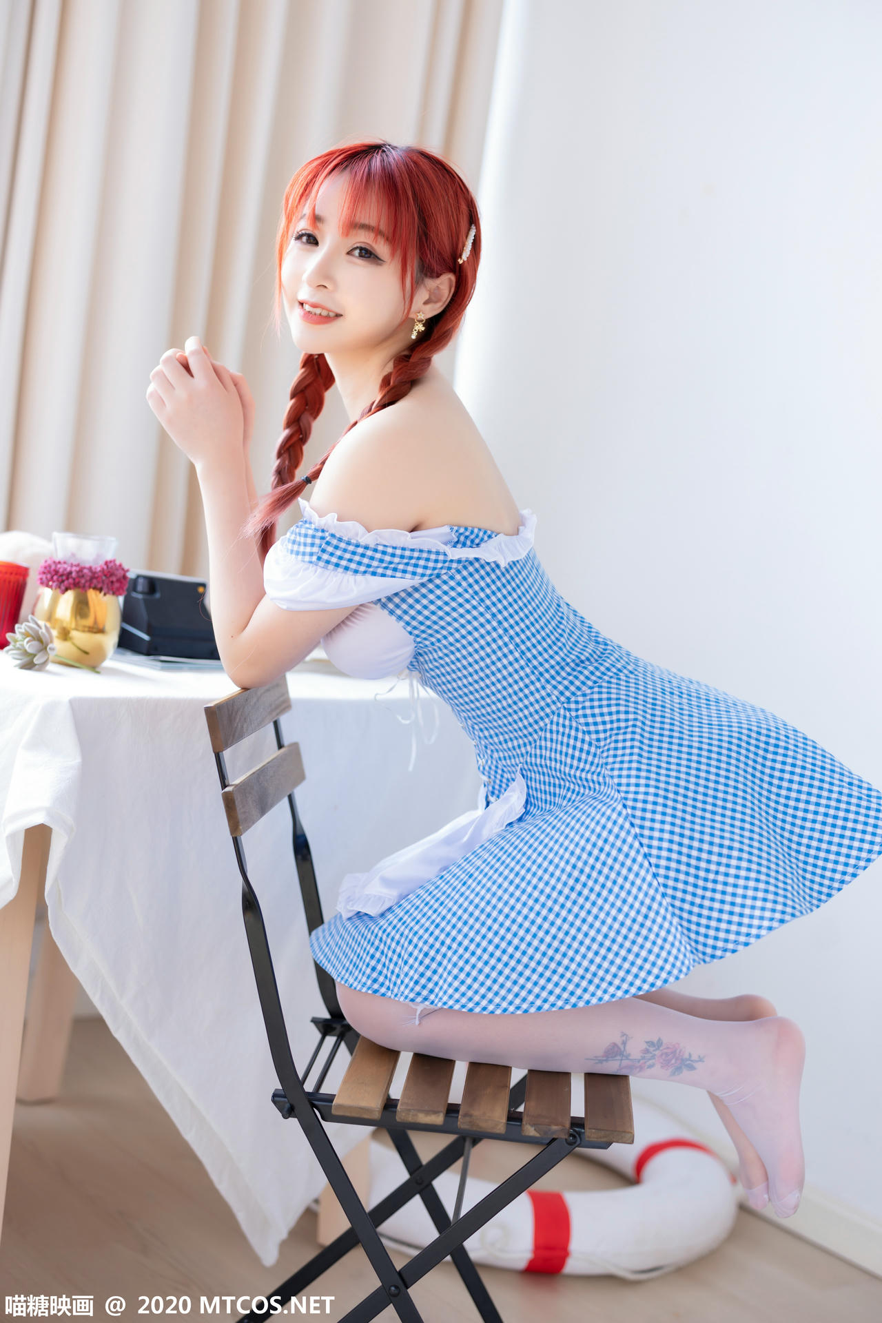 [喵糖映画] VOL.244 蓝色厨娘[33P／146MB]_第1集