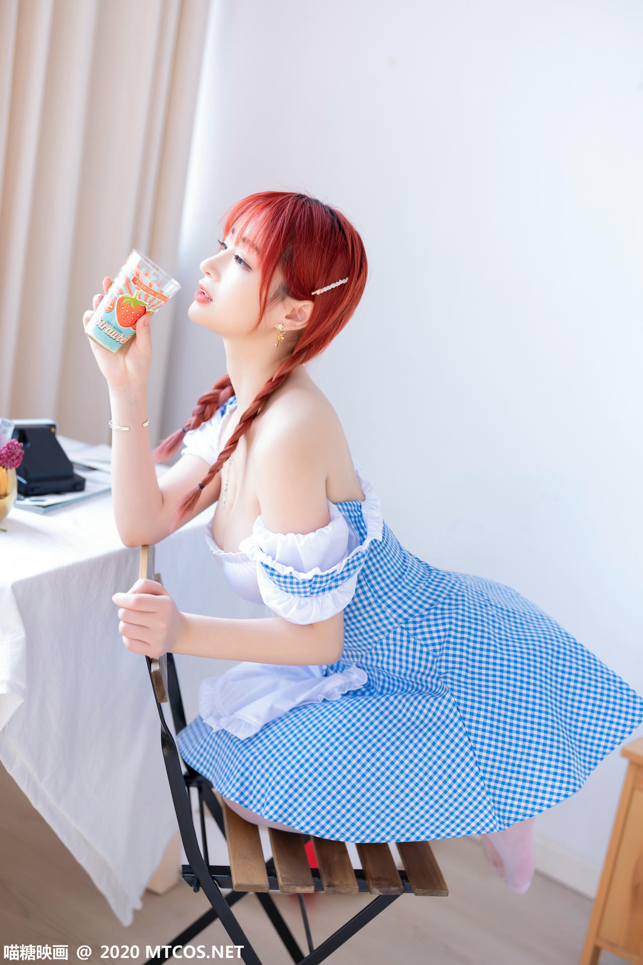 [喵糖映画] VOL.244 蓝色厨娘[33P／146MB]_第2集